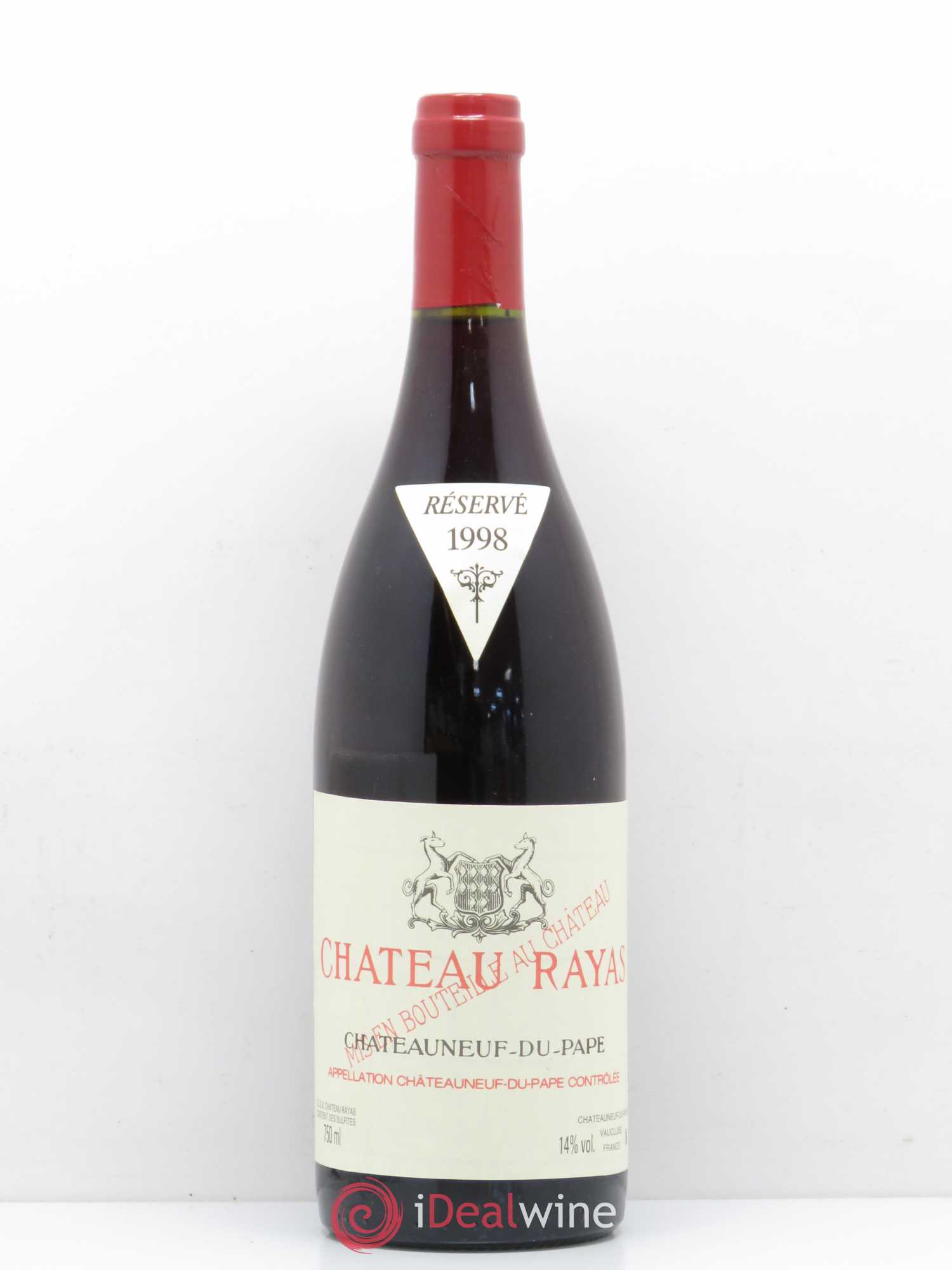 Châteauneuf-du-Pape Château Rayas Emmanuel Reynaud 1998 - Lot de 1 bouteille - 0