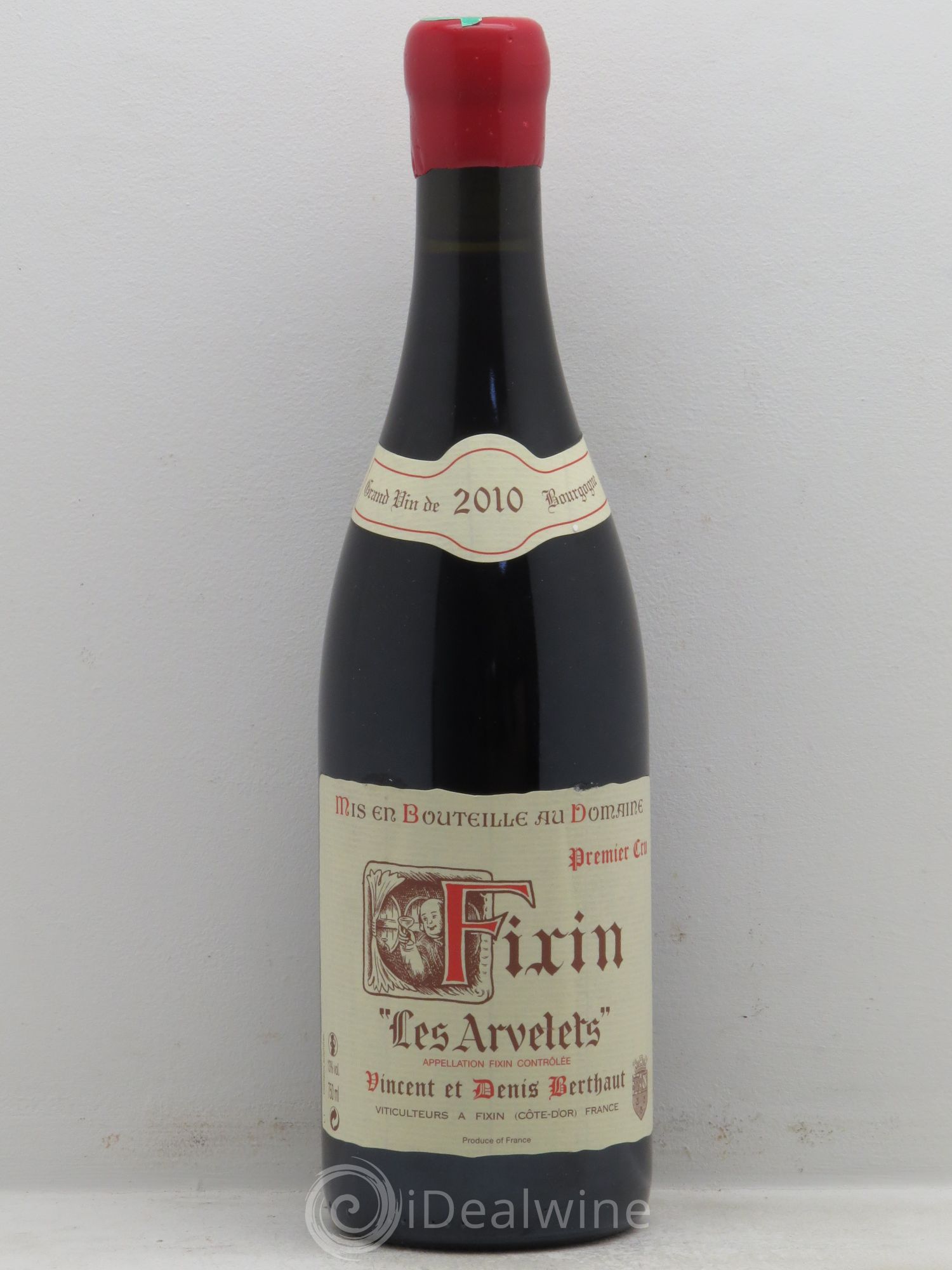 Fixin 1er Cru Domaine Berthaut 2010 - Posten von 1 Flasche - 0