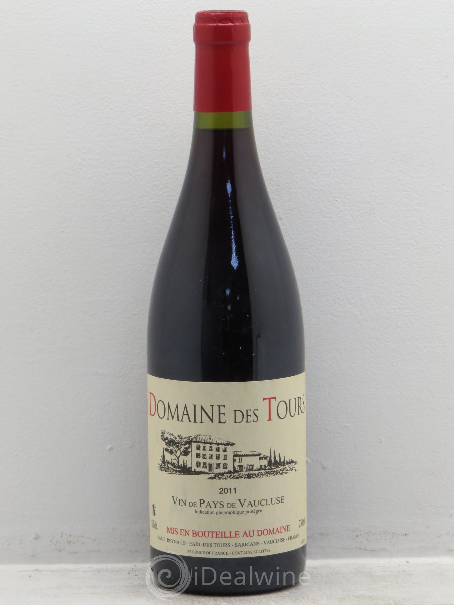 Vaucluse (Vin de Pays de Vaucluse) Domaine des Tours Emmanuel Reynaud 2011 - Lot de 1 bouteille - 0