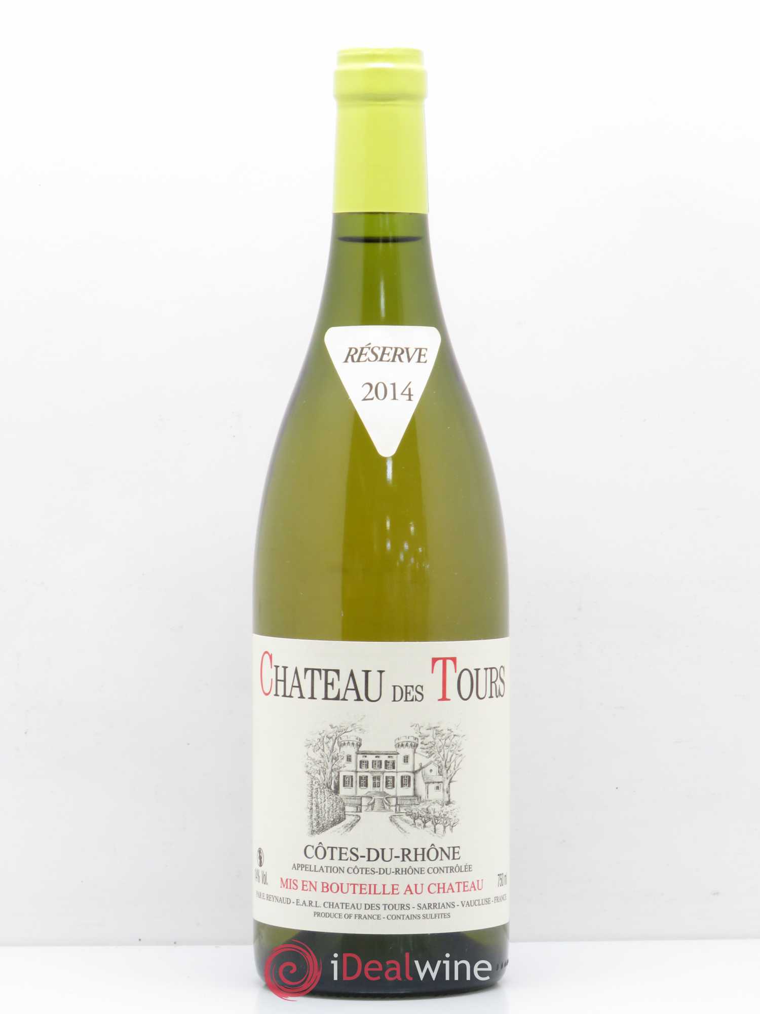 Côtes-du-Rhône Château des Tours Emmanuel Reynaud Réserve 2014 - Lot de 1 bouteille - 0