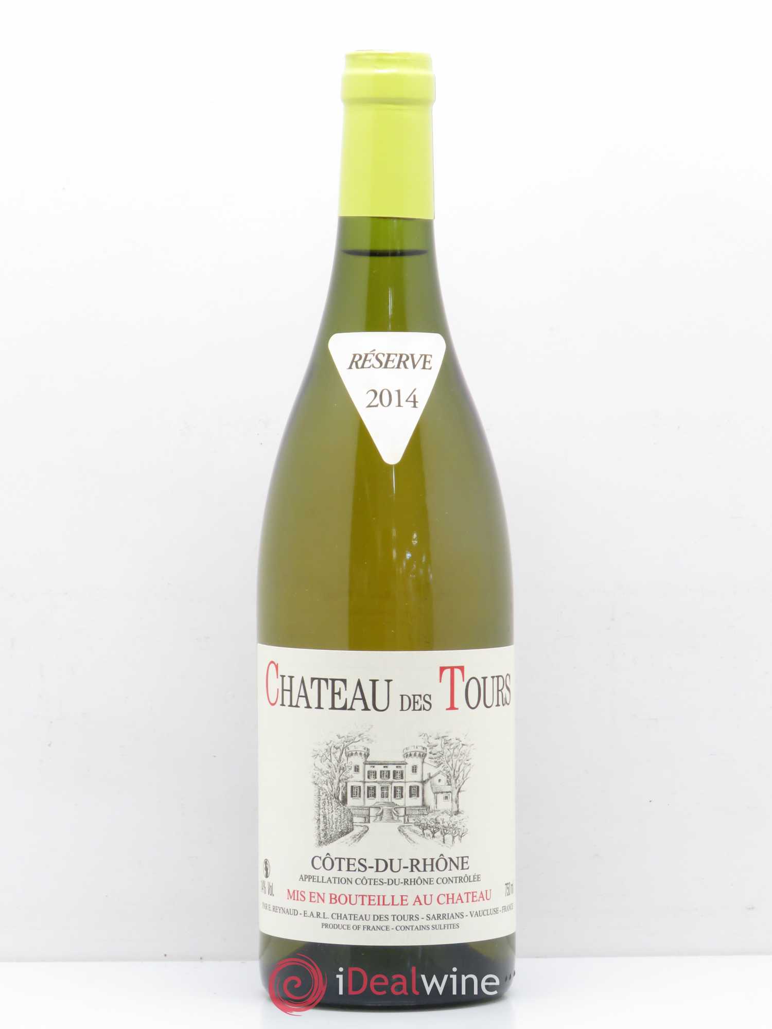 Côtes-du-Rhône Château des Tours Emmanuel Reynaud Réserve 2014 - Lot de 1 bouteille - 0