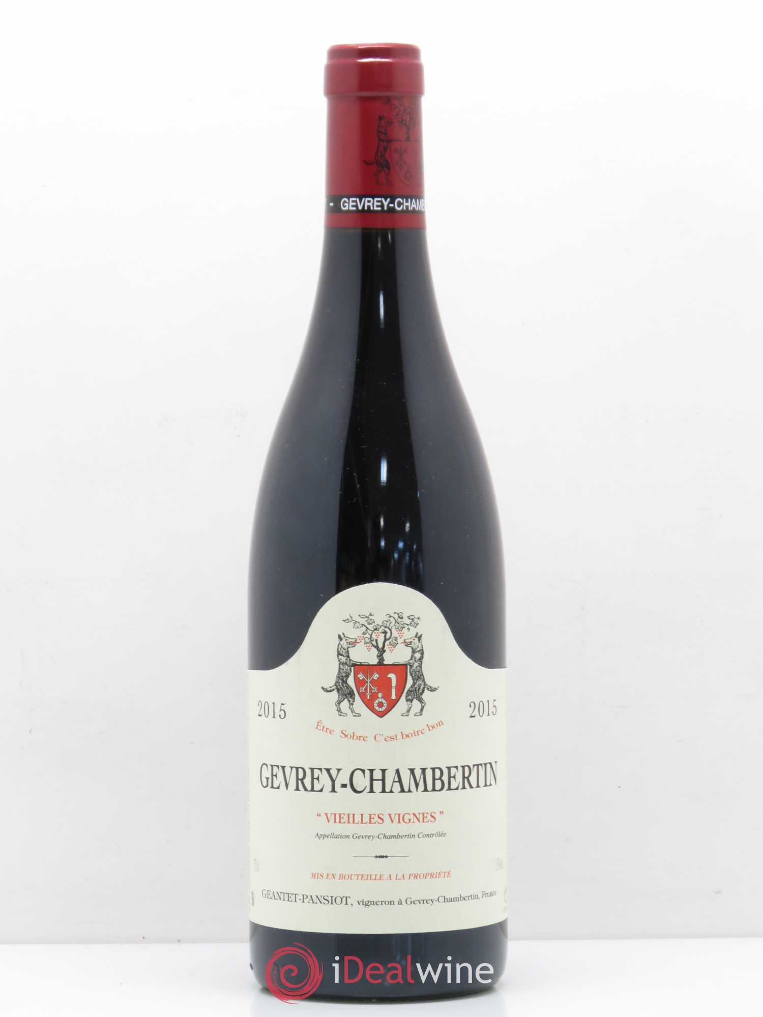 Gevrey-Chambertin Vieilles vignes Geantet-Pansiot 2015 - Lot de 1 bouteille - 0