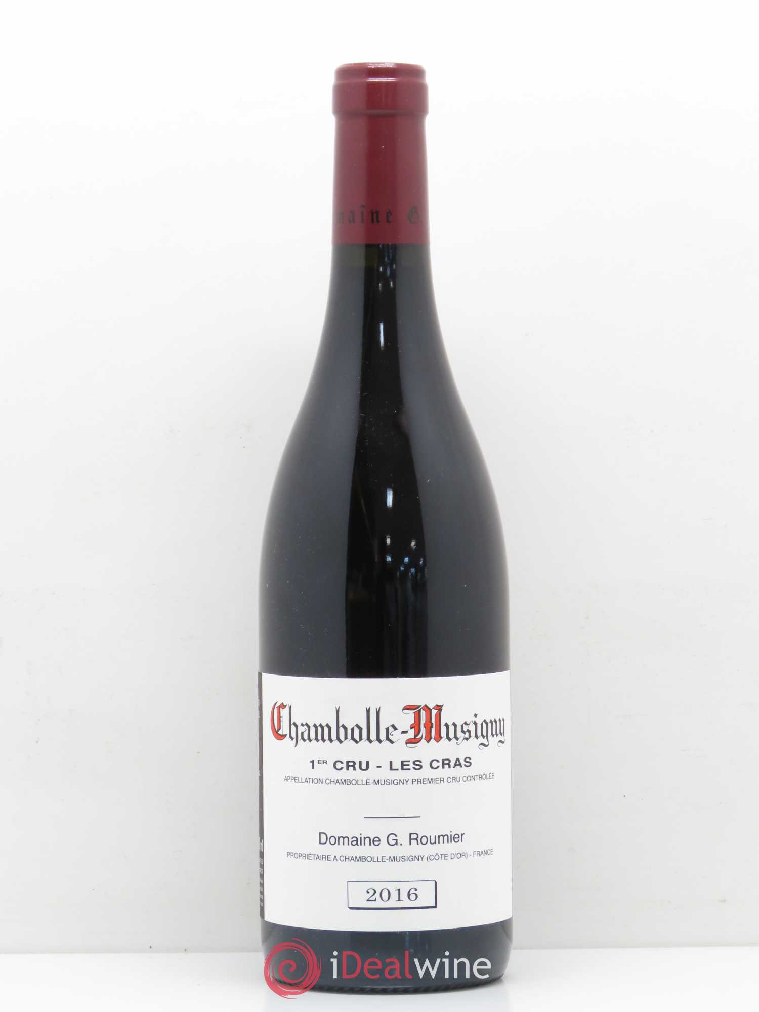 Chambolle-Musigny 1er Cru Les Cras Georges Roumier (Domaine) 2016 - Lot de 1 bouteille - 0