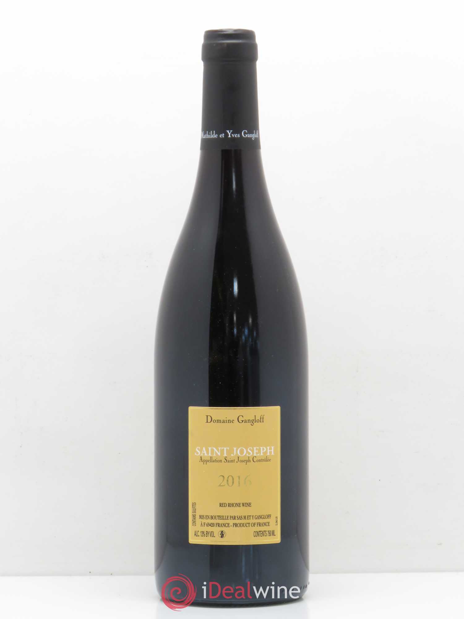 Saint-Joseph Gangloff (Domaine) (sans prix de réserve) 2016 - Lot de 1 bouteille - 1