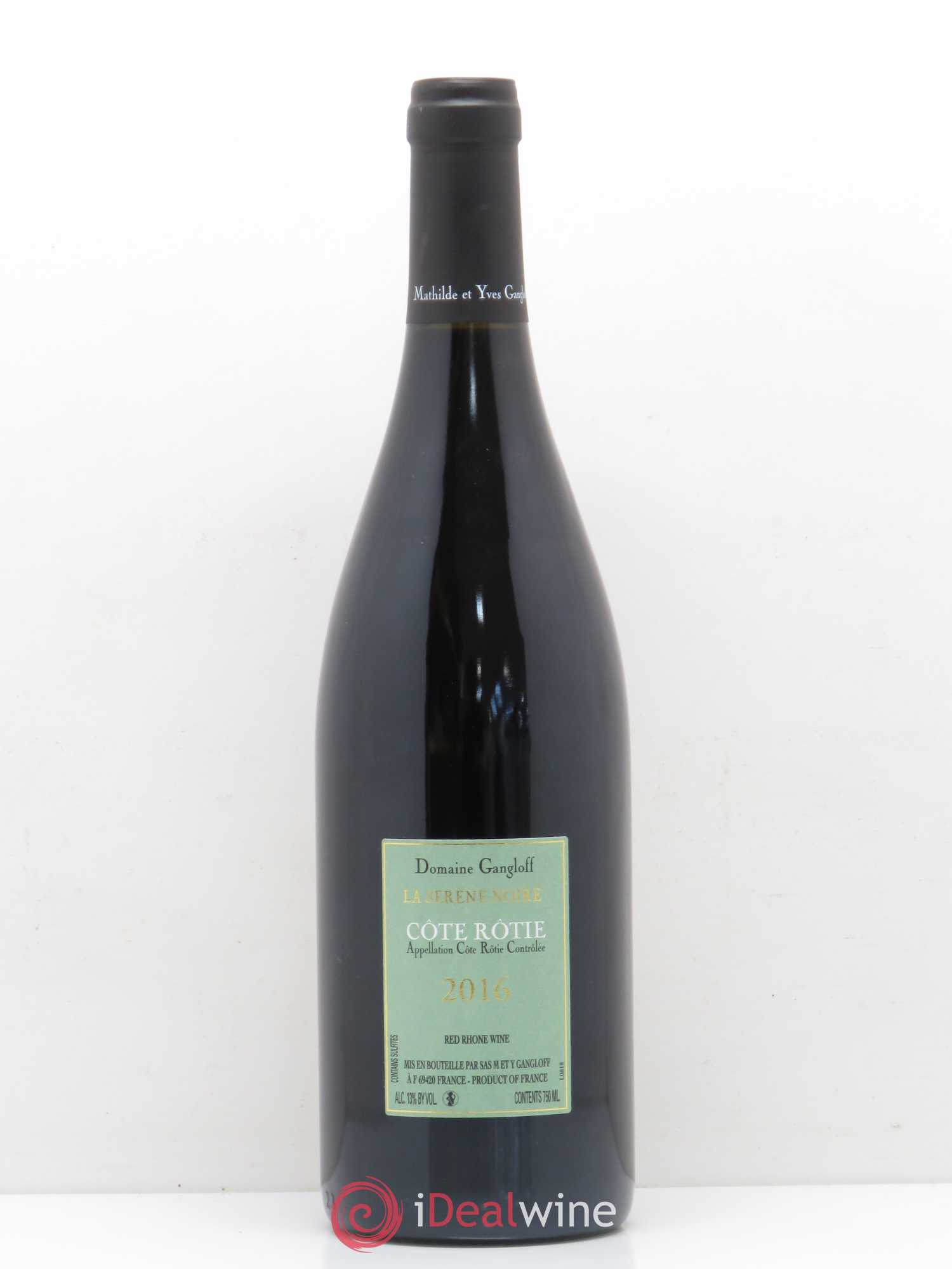 Côte-Rôtie La Sereine Noire Gangloff (Domaine) 2016 - Lot de 1 bouteille - 1