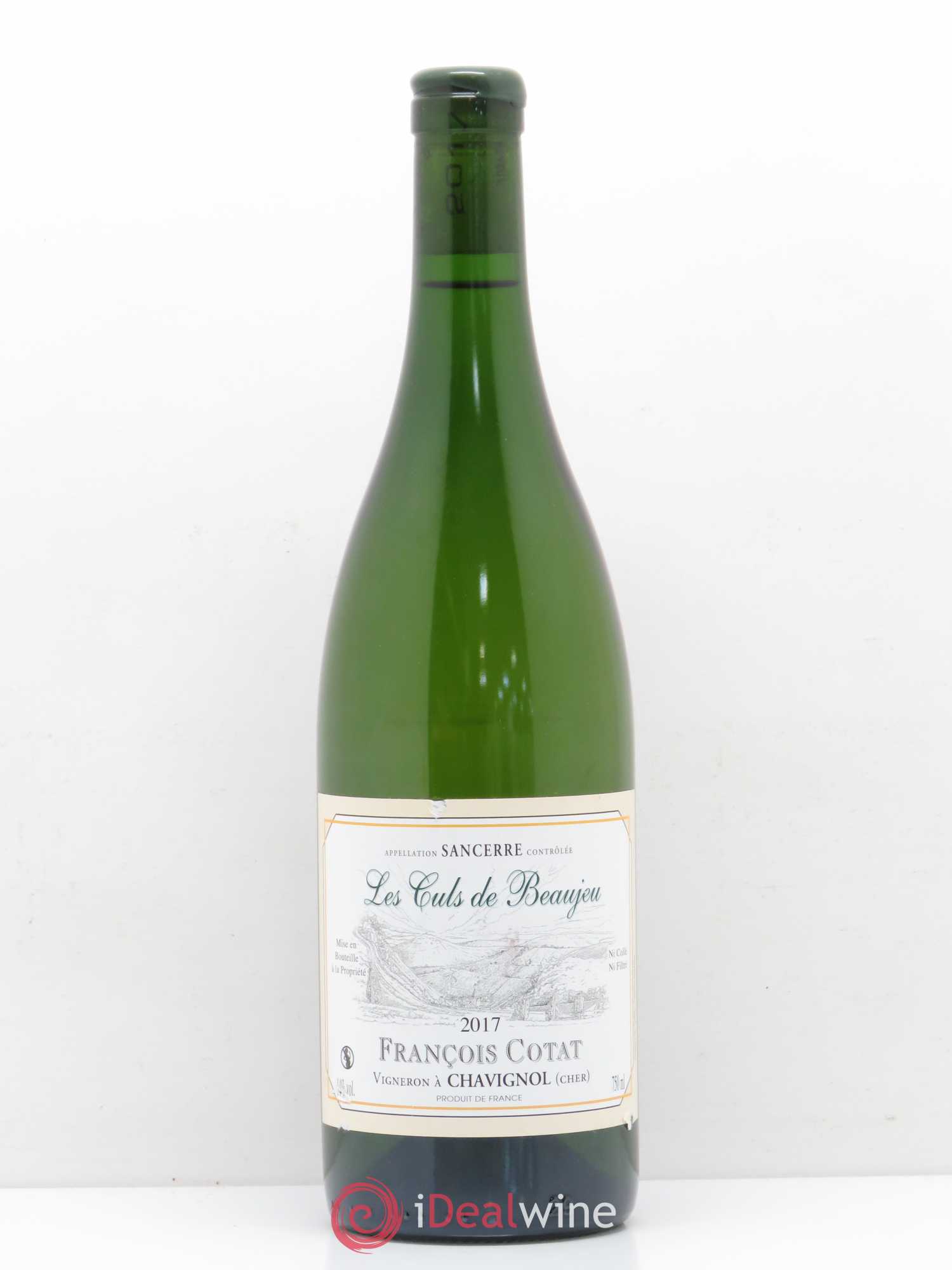 Sancerre Les Culs de Beaujeu François Cotat 2017 - Lot de 1 bouteille - 0