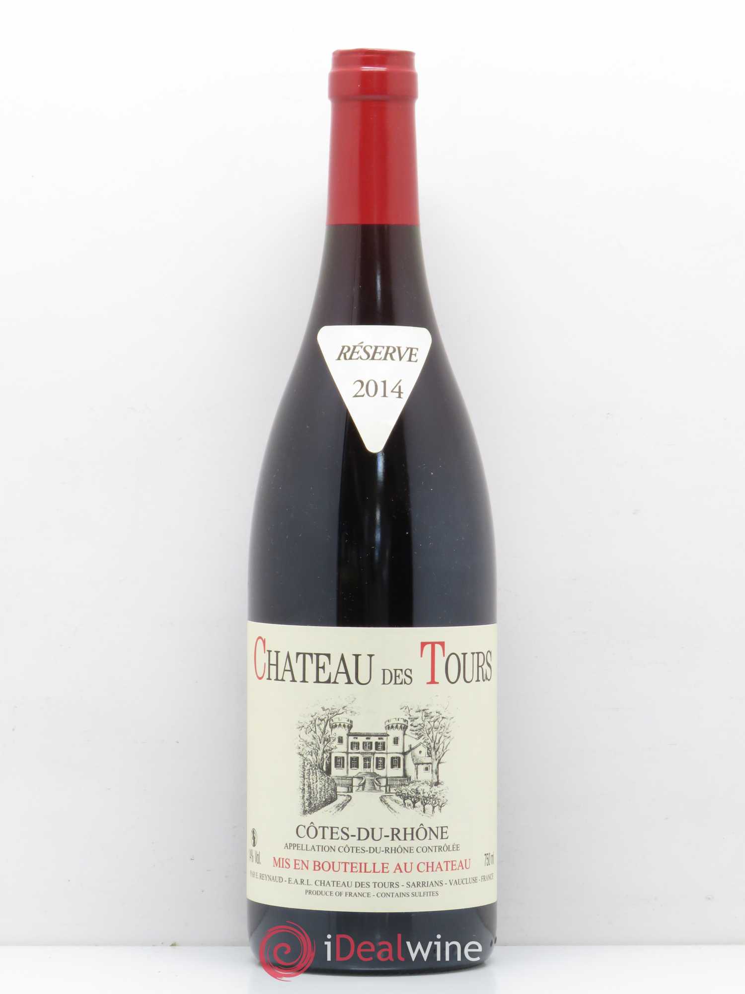 Côtes-du-Rhône Château des Tours Emmanuel Reynaud 2014 - Lot de 1 bouteille - 0