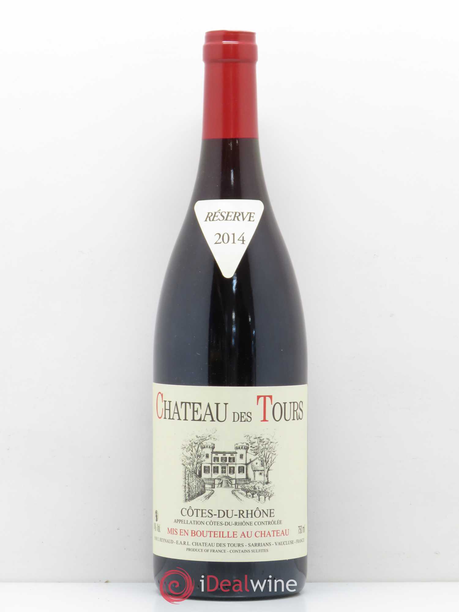 Côtes-du-Rhône Château des Tours Emmanuel Reynaud 2014 - Lot de 1 bouteille - 0