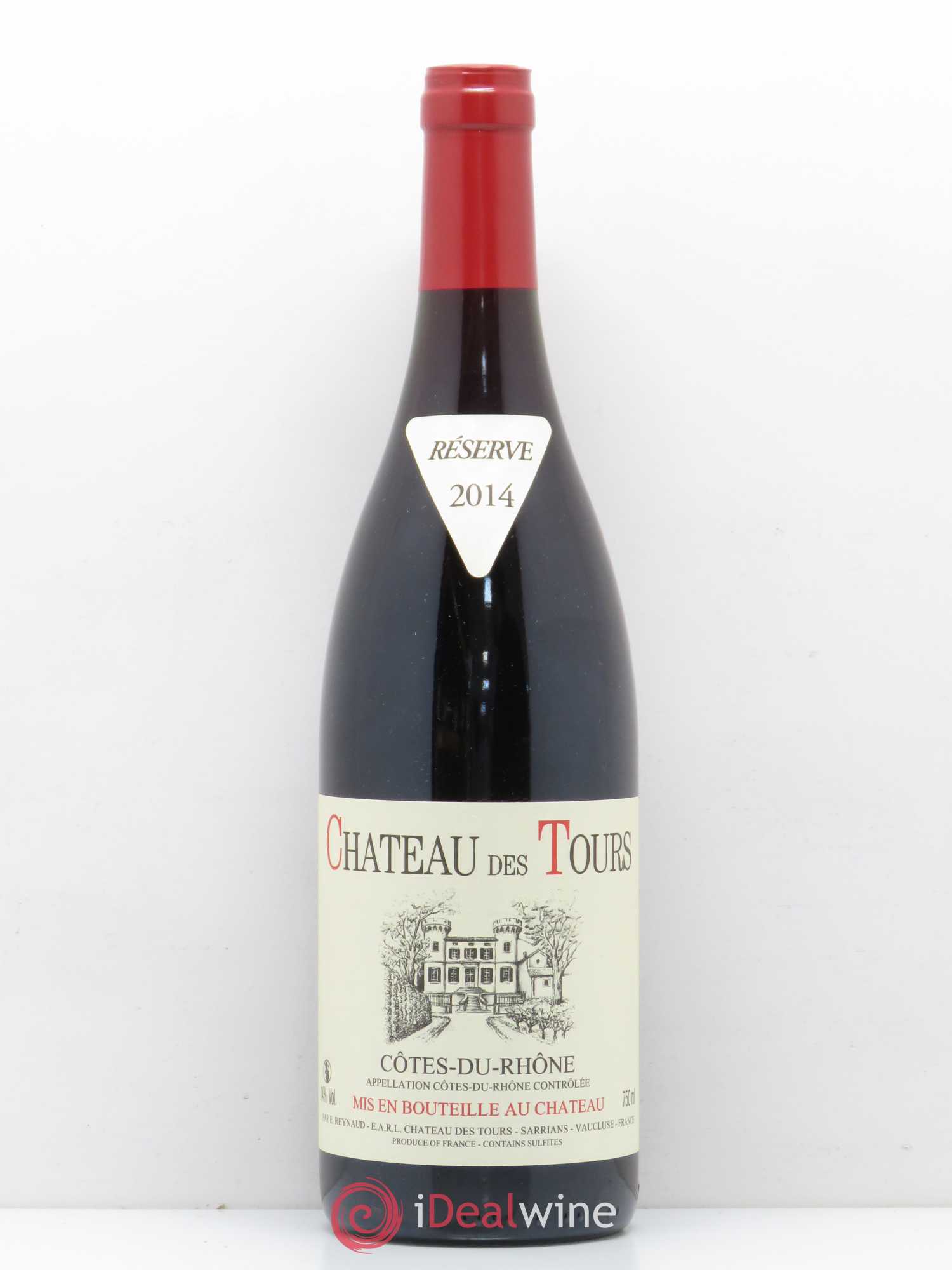 Côtes-du-Rhône Château des Tours Emmanuel Reynaud 2014 - Lot de 1 bouteille - 0