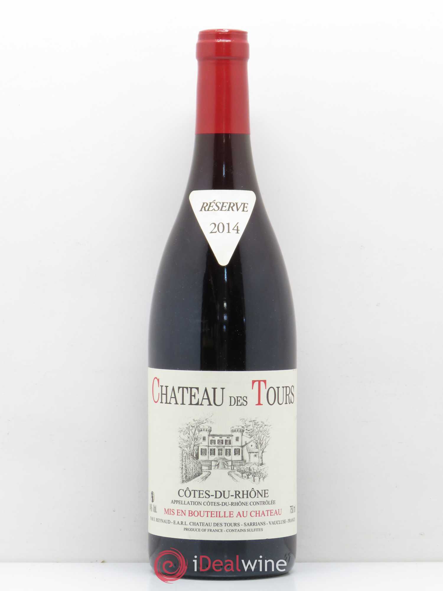 Côtes-du-Rhône Château des Tours Emmanuel Reynaud 2014 - Lot de 1 bouteille - 0