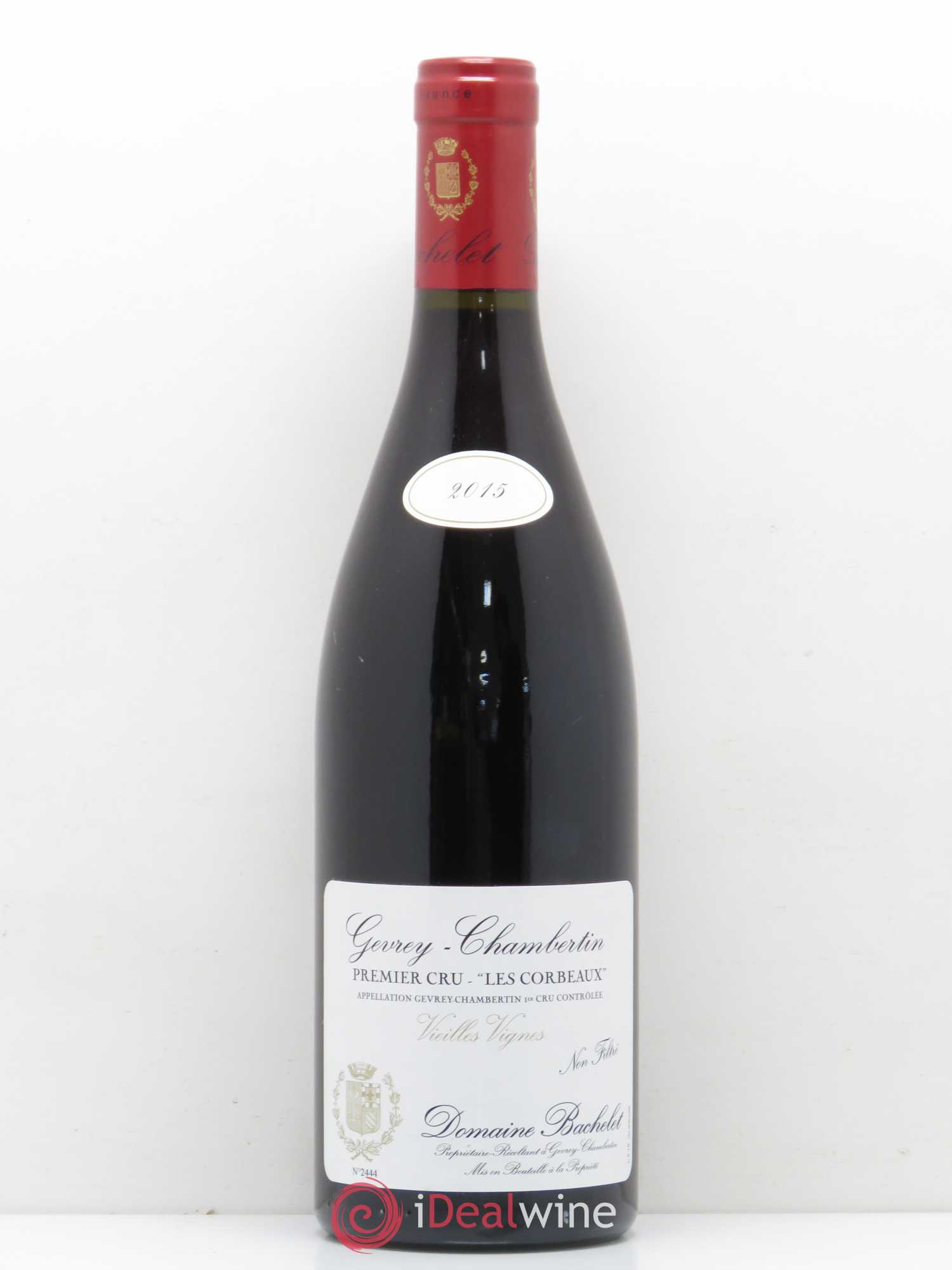 Gevrey-Chambertin 1er Cru Les Corbeaux vieilles vignes Denis Bachelet 2015 - Posten von 1 Flasche - 0