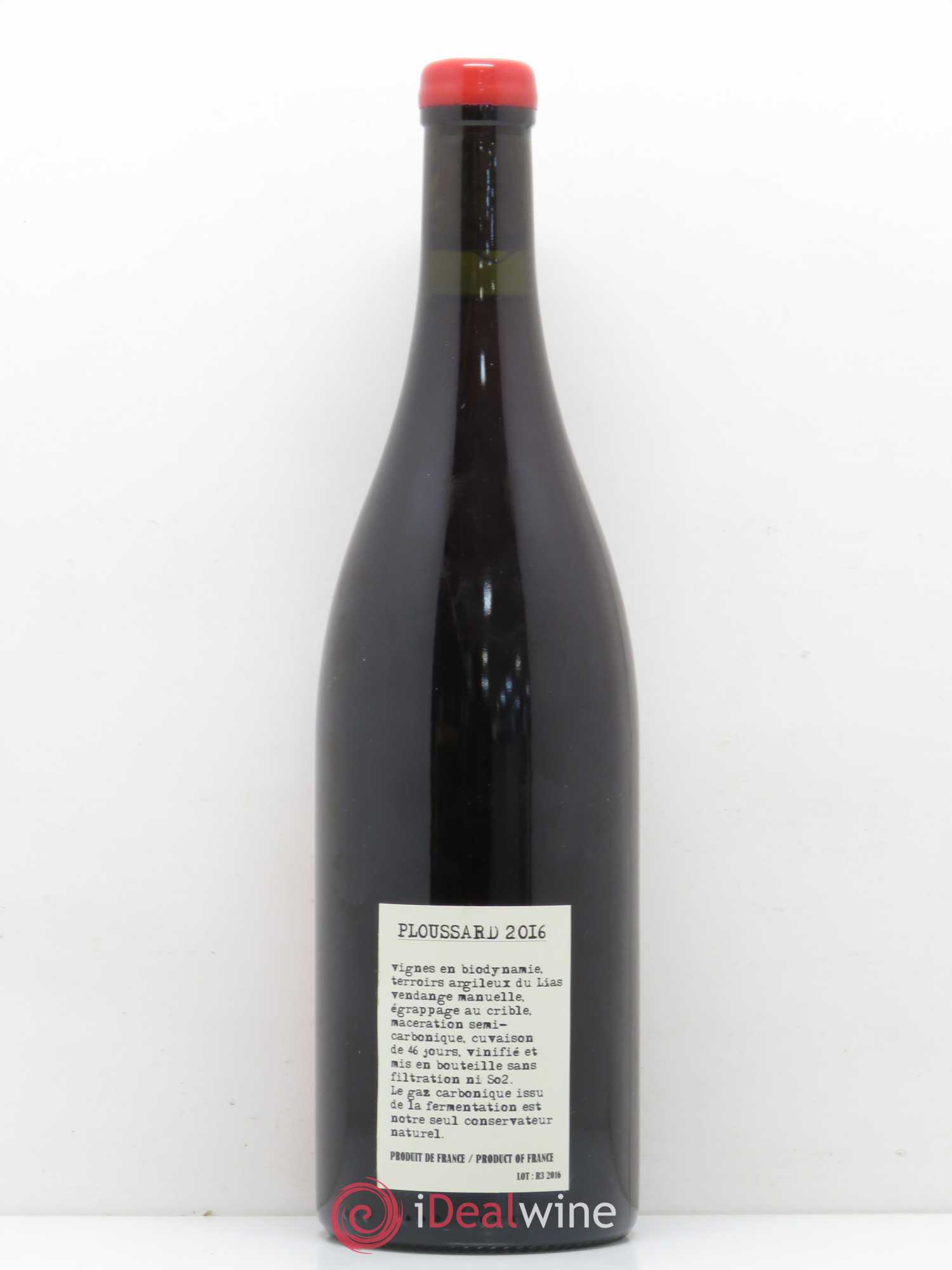 Arbois Ploussard Adeline Houillon & Renaud Bruyère 2016 - Lot de 1 bouteille - 1