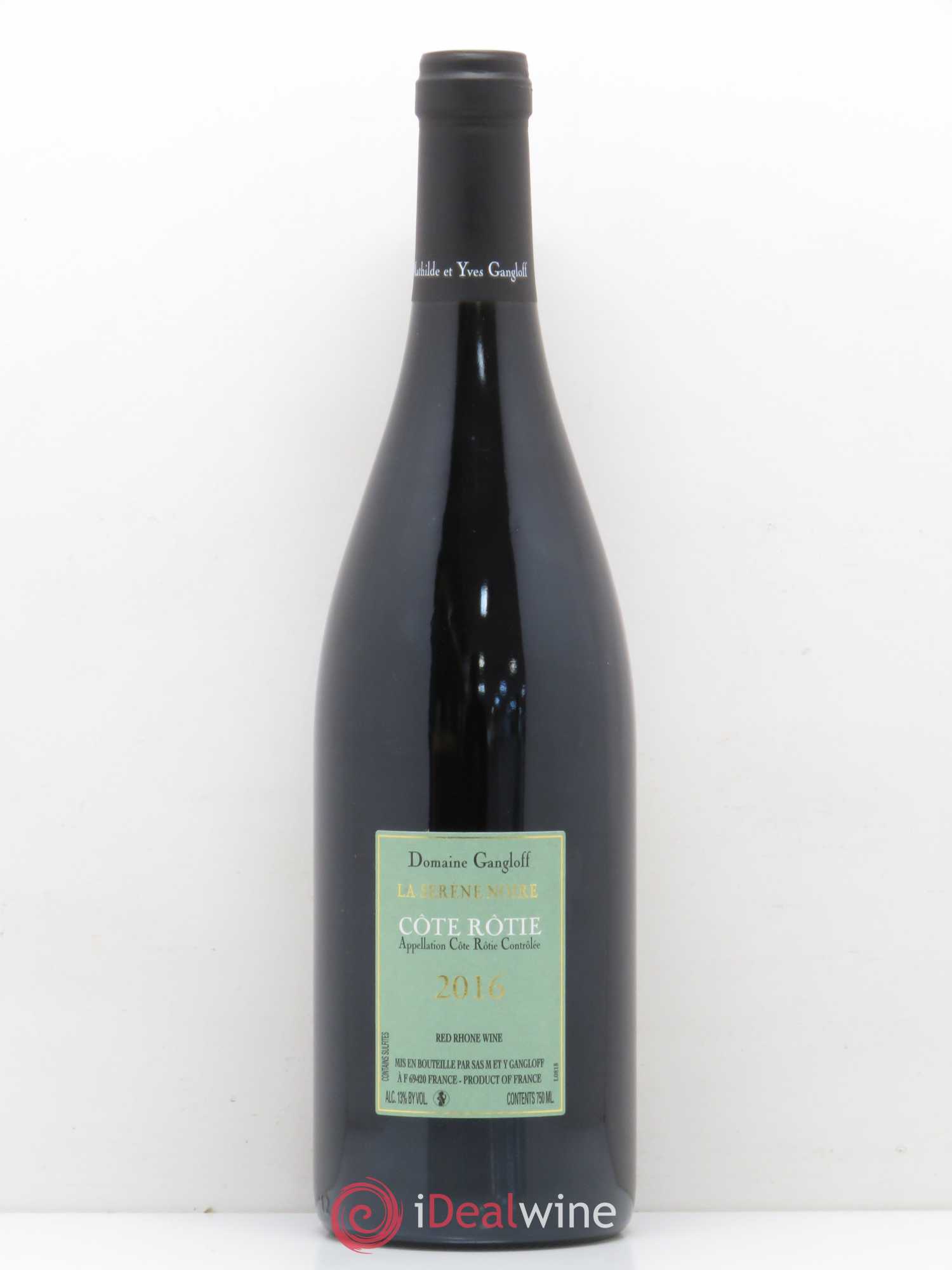 Côte-Rôtie La Sereine Noire Gangloff (Domaine) 2016 - Lot de 1 bouteille - 1