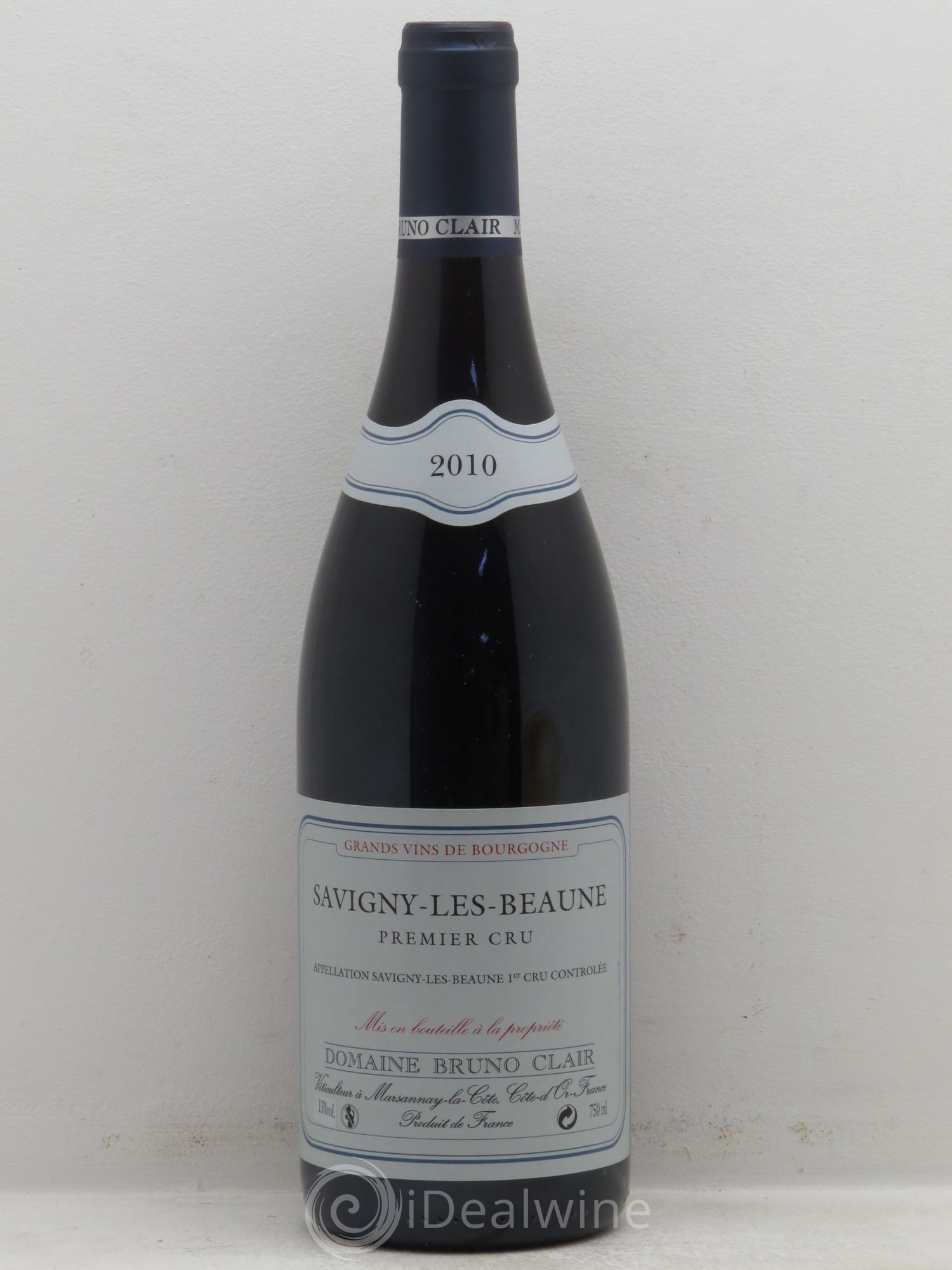 Savigny-lès-Beaune 1er Cru Bruno Clair (Domaine) 2010 - Lot de 1 bouteille - 0