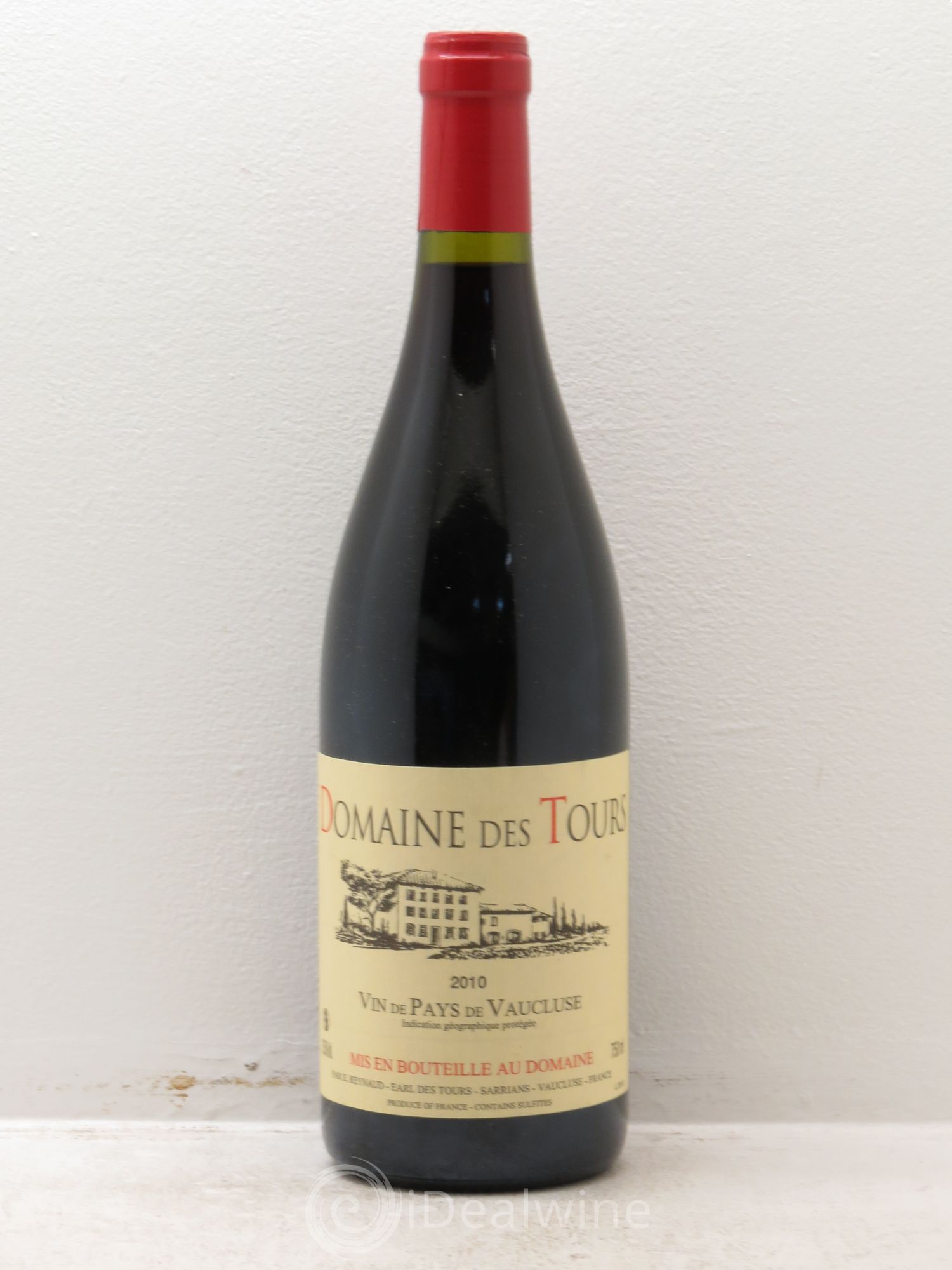 Vaucluse (Vin de Pays de Vaucluse) Domaine des Tours Emmanuel Reynaud 2010 - Lot de 1 bouteille - 0