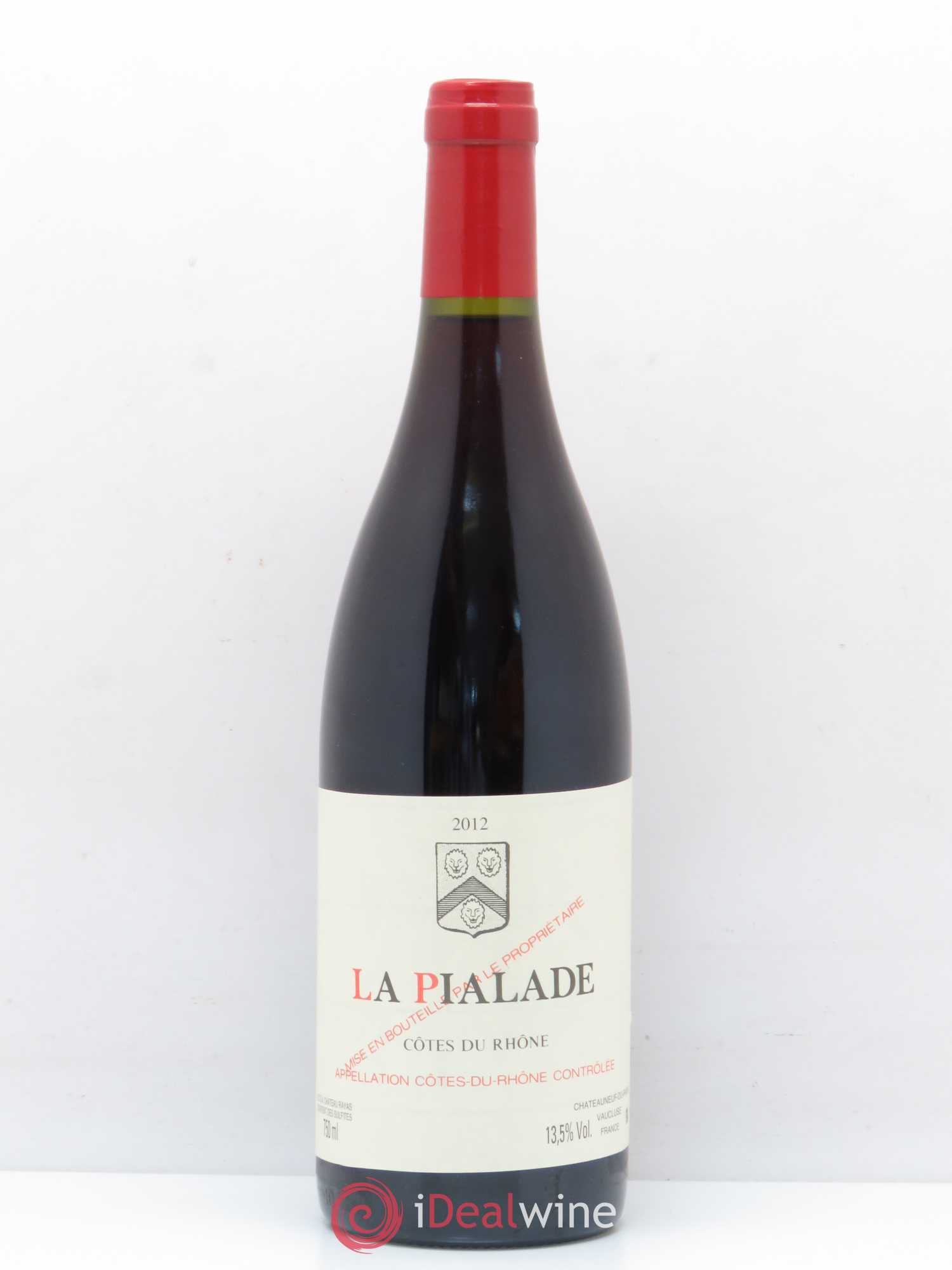 Côtes-du-Rhône La Pialade Emmanuel Reynaud 2012 - Lot de 1 bouteille - 0