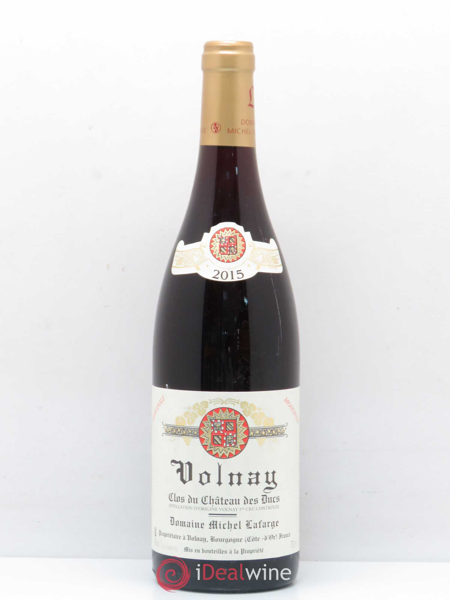 Volnay 1er Cru Clos du Château des Ducs Lafarge (Domaine) 2015 - Lot de 1 bouteille - 0