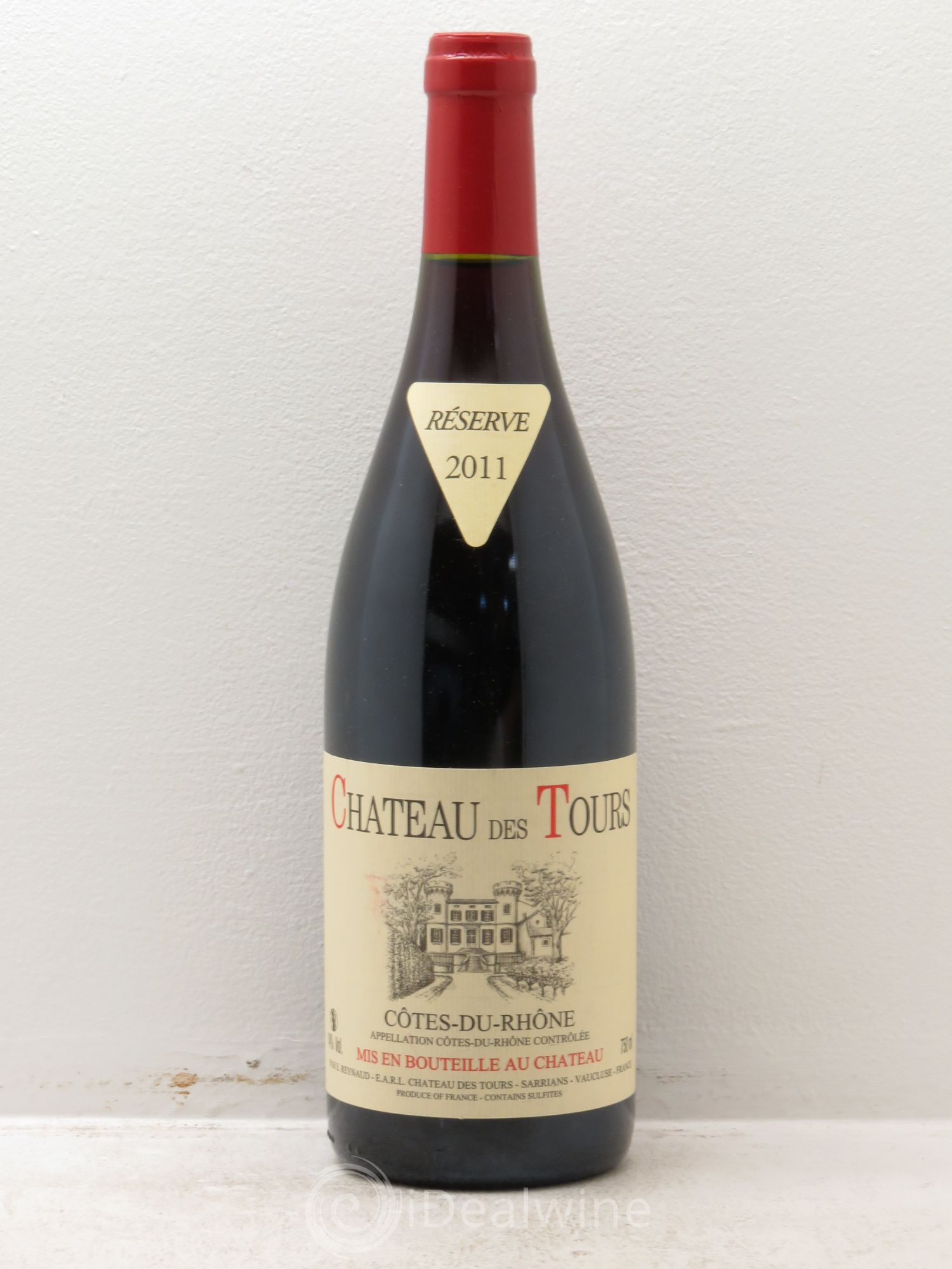 Côtes-du-Rhône Château des Tours Emmanuel Reynaud 2011 - Lot de 1 bouteille - 0