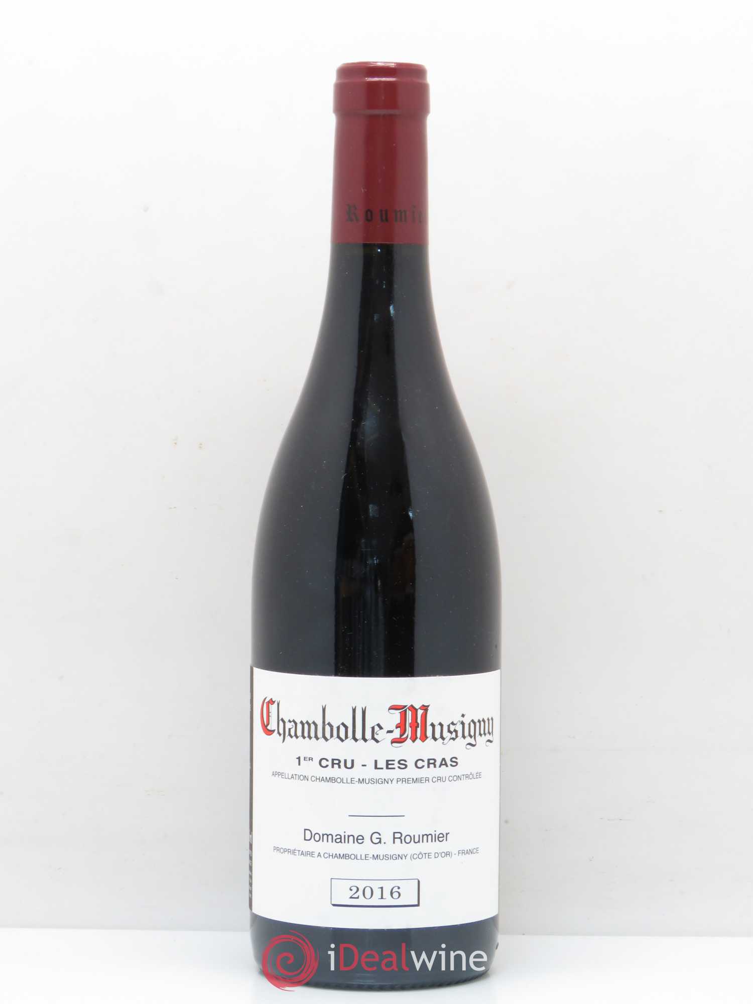 Chambolle-Musigny 1er Cru Les Cras Georges Roumier (Domaine) 2016 - Lot de 1 bouteille - 0