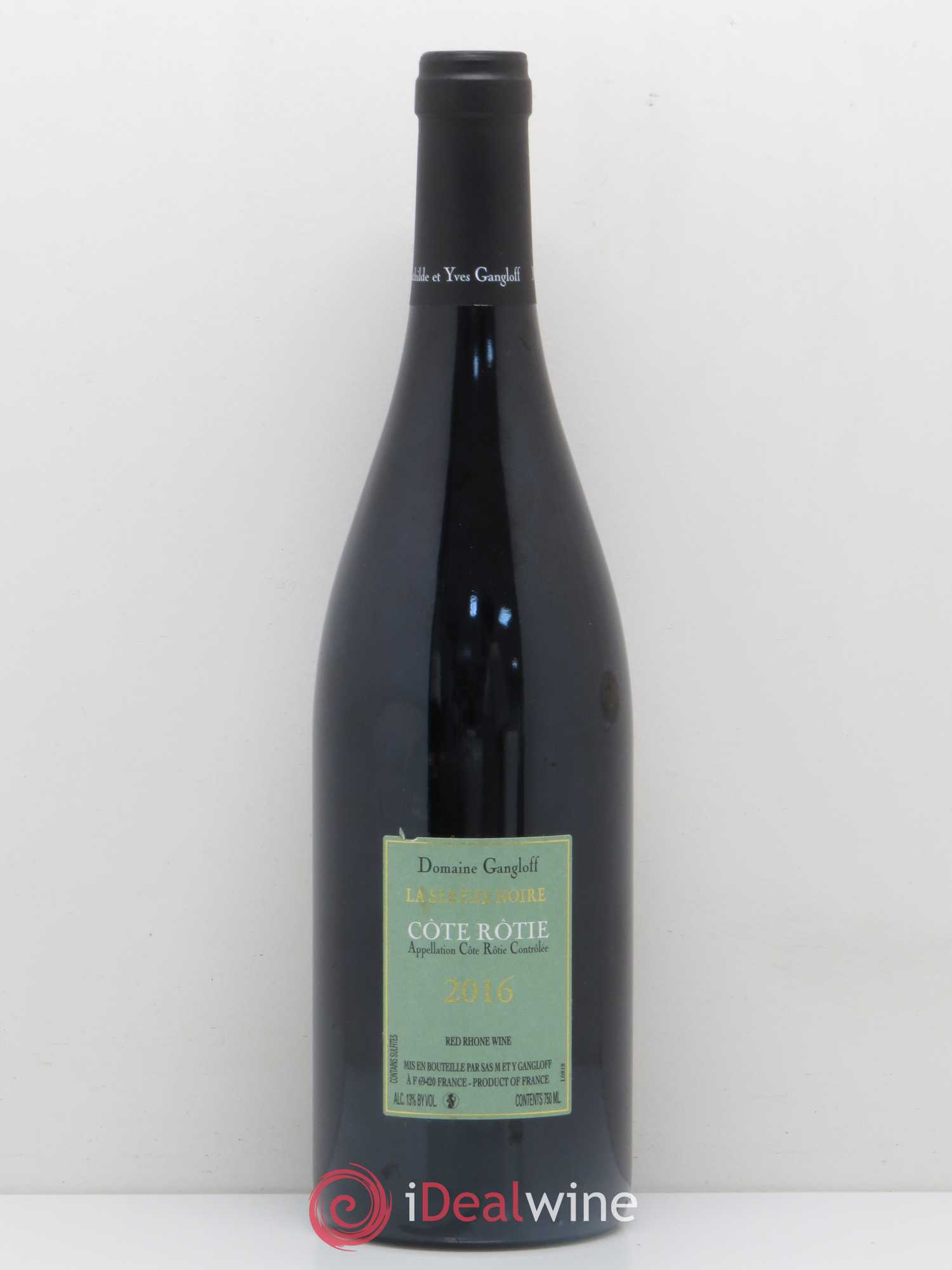 Côte-Rôtie La Sereine Noire Gangloff (Domaine)  (sans prix de réserve) 2016 - Lot de 1 bouteille - 1