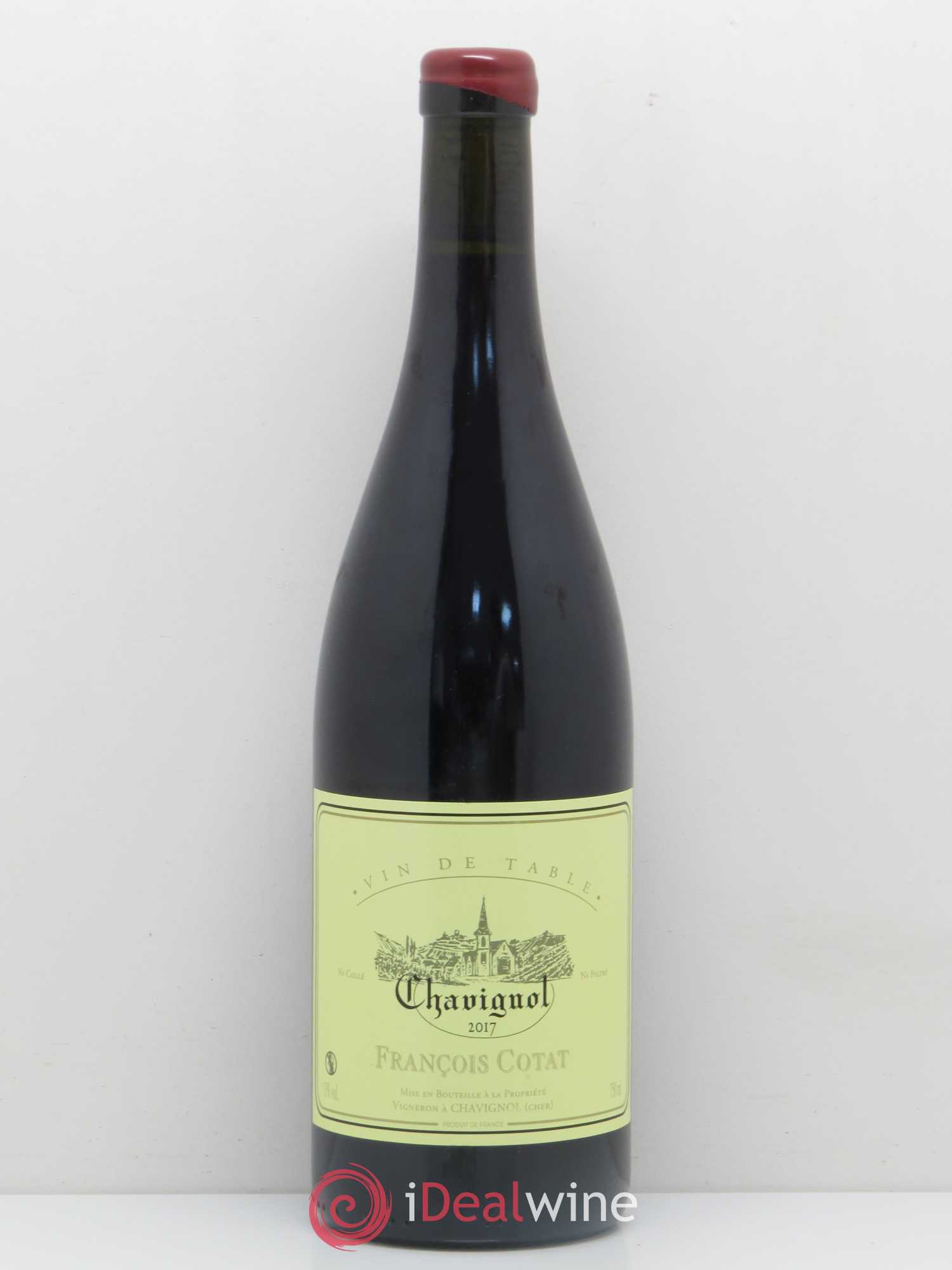 Vin de table - Chavignol François Cotat 2017 - Lot de 1 bouteille - 0
