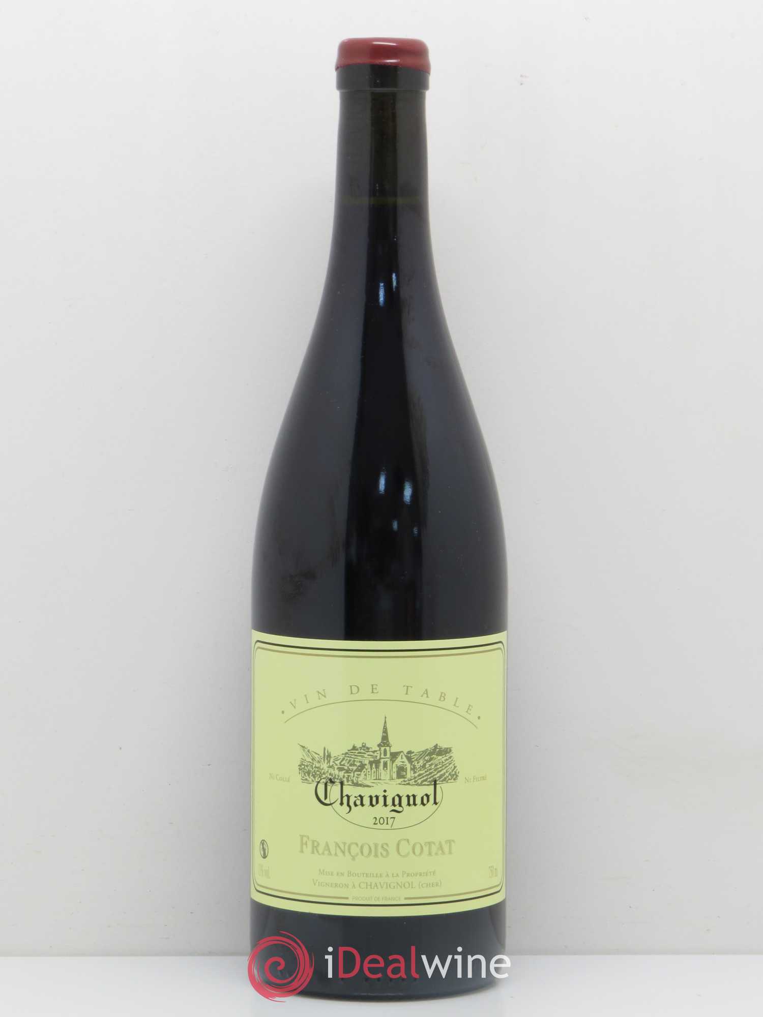 Vin de table - Chavignol François Cotat 2017 - Lot de 1 bouteille - 0