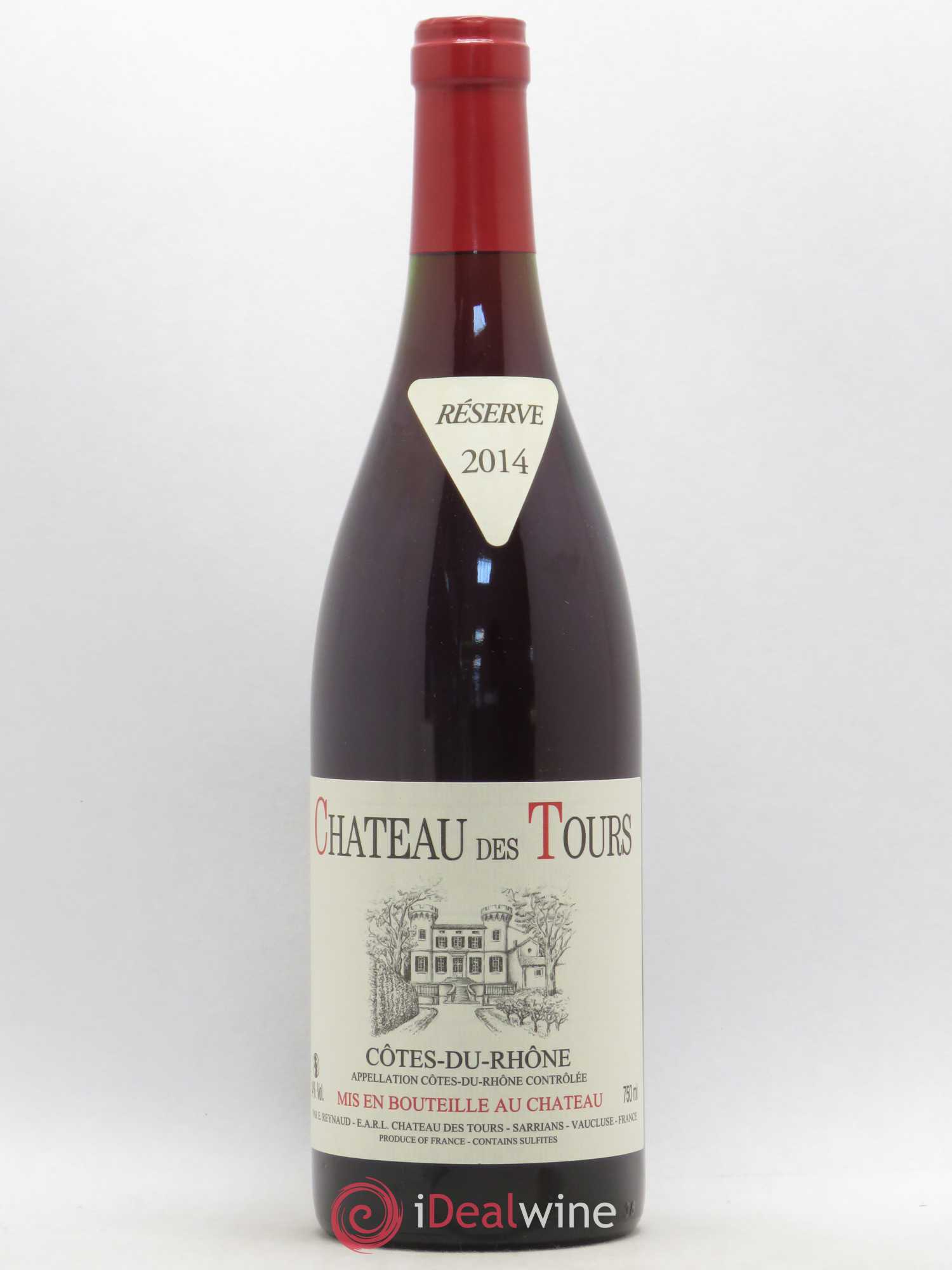 Côtes-du-Rhône Château des Tours Emmanuel Reynaud 2014 - Lot de 1 bouteille - 0