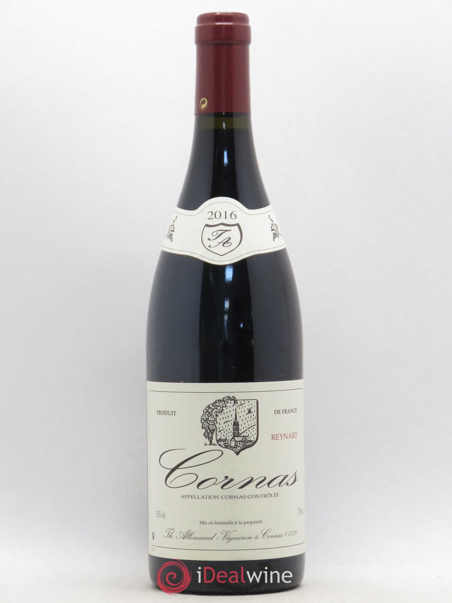 Cornas Reynard Thierry Allemand 2016 - Lot de 1 bouteille - 0