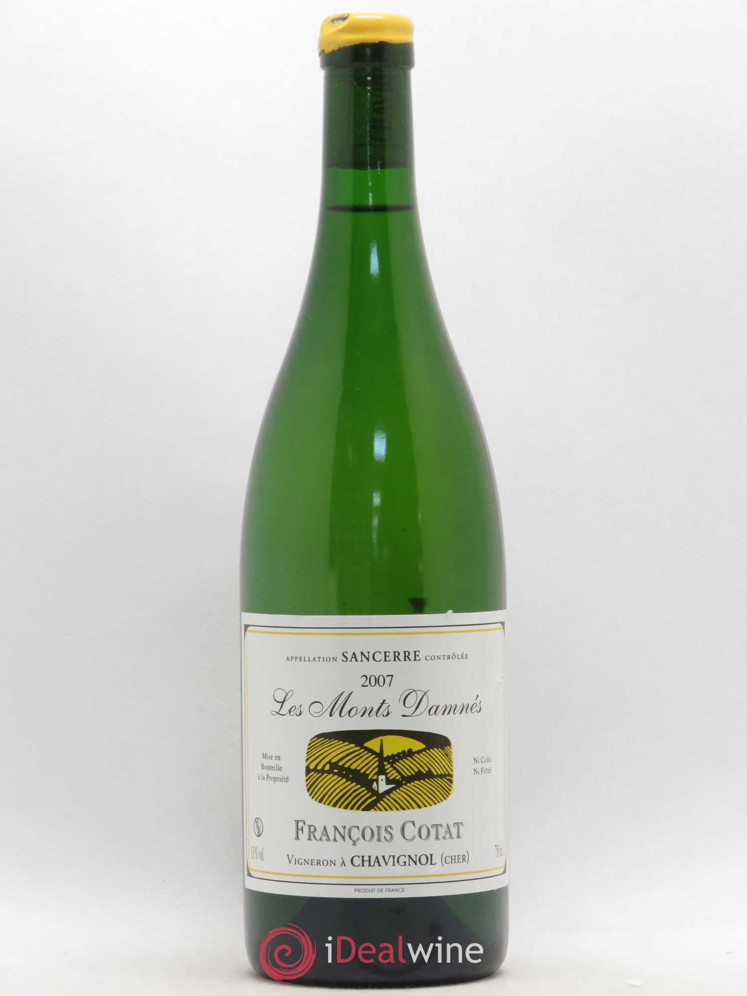 Sancerre Les Monts Damnés François Cotat 2007 - Lot de 1 bouteille - 0