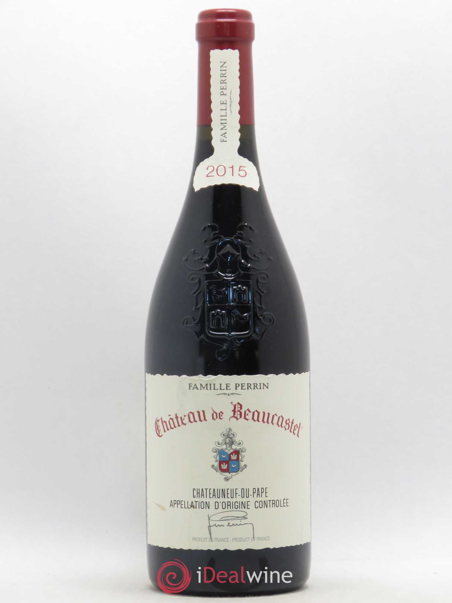 Châteauneuf-du-Pape Château de Beaucastel Famille Perrin 2015 - Lot de 1 bouteille - 0