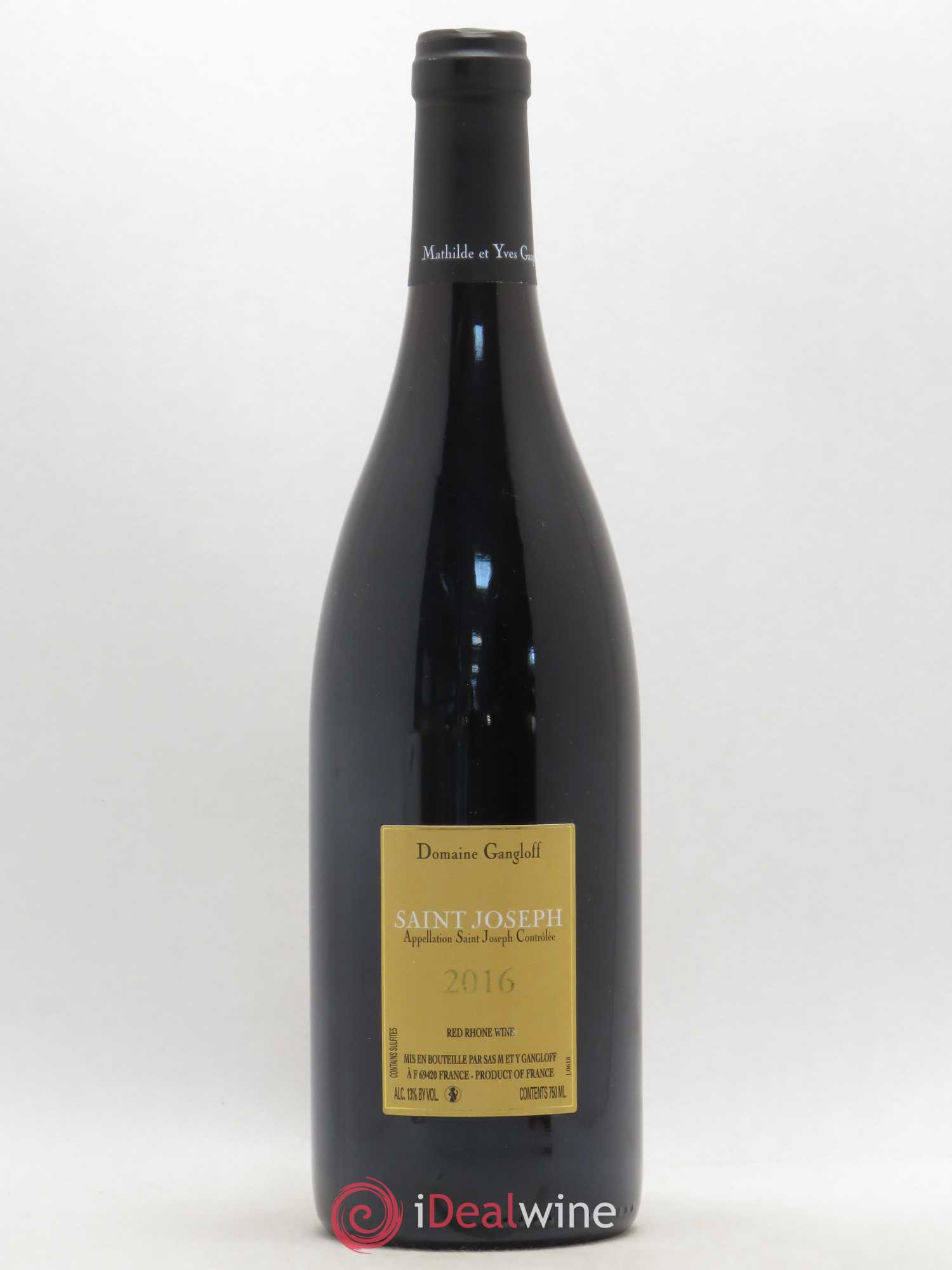Saint-Joseph Gangloff (Domaine) 2016 - Lot de 1 bouteille - 1