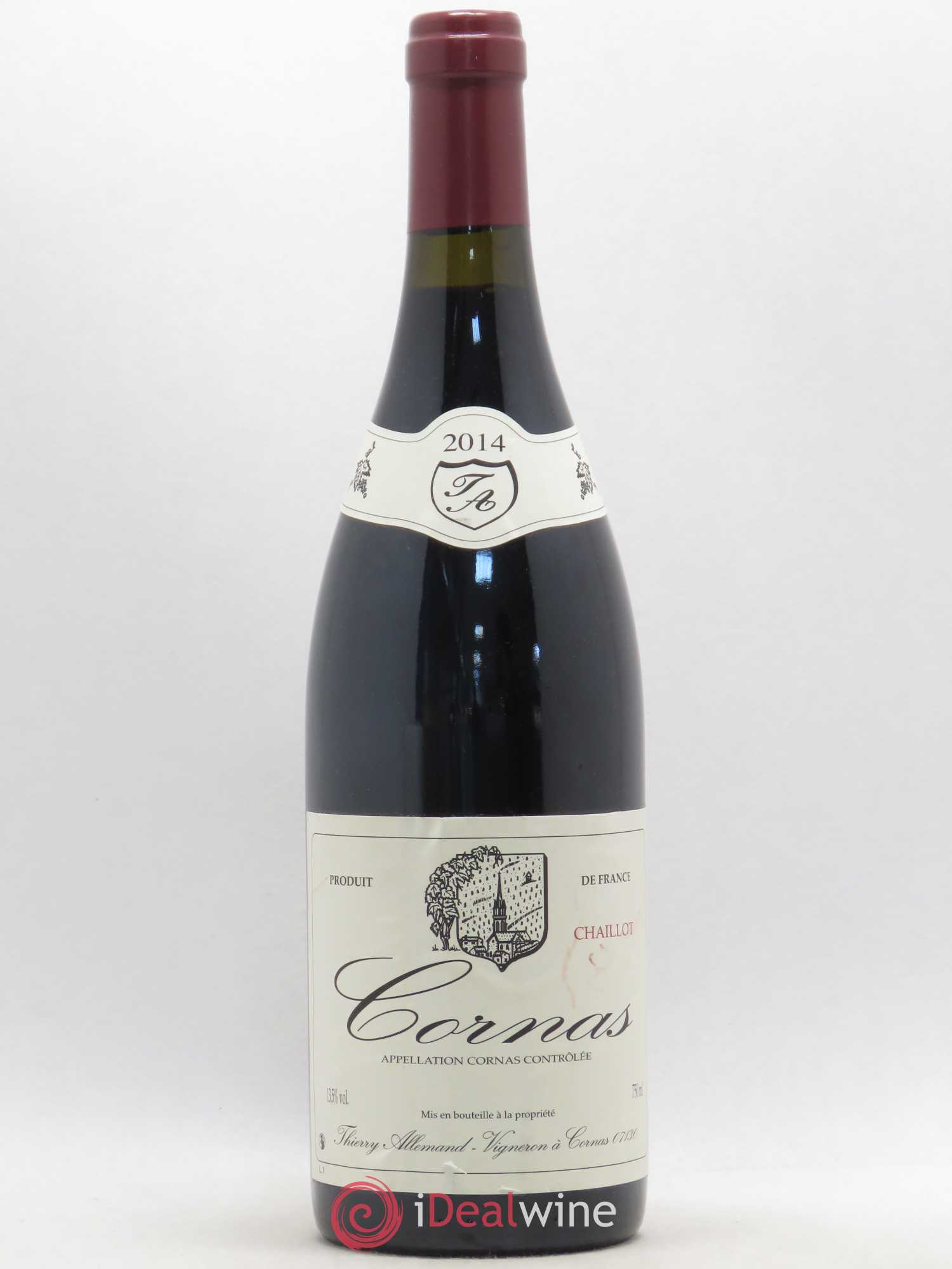 Cornas Chaillot Thierry Allemand 2014 - Lot de 1 bouteille - 0