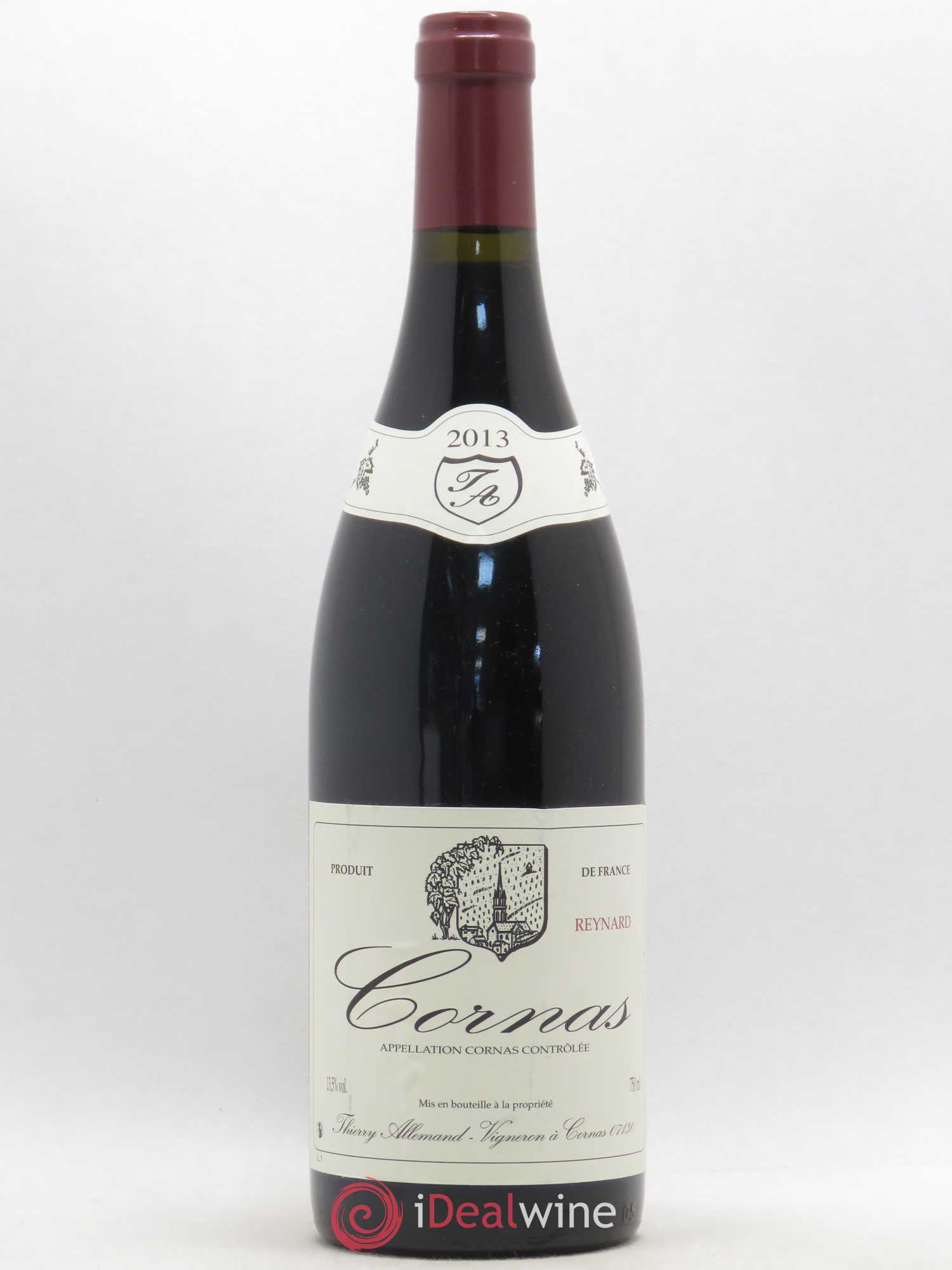 Cornas Reynard Thierry Allemand 2013 - Lot de 1 bouteille - 0