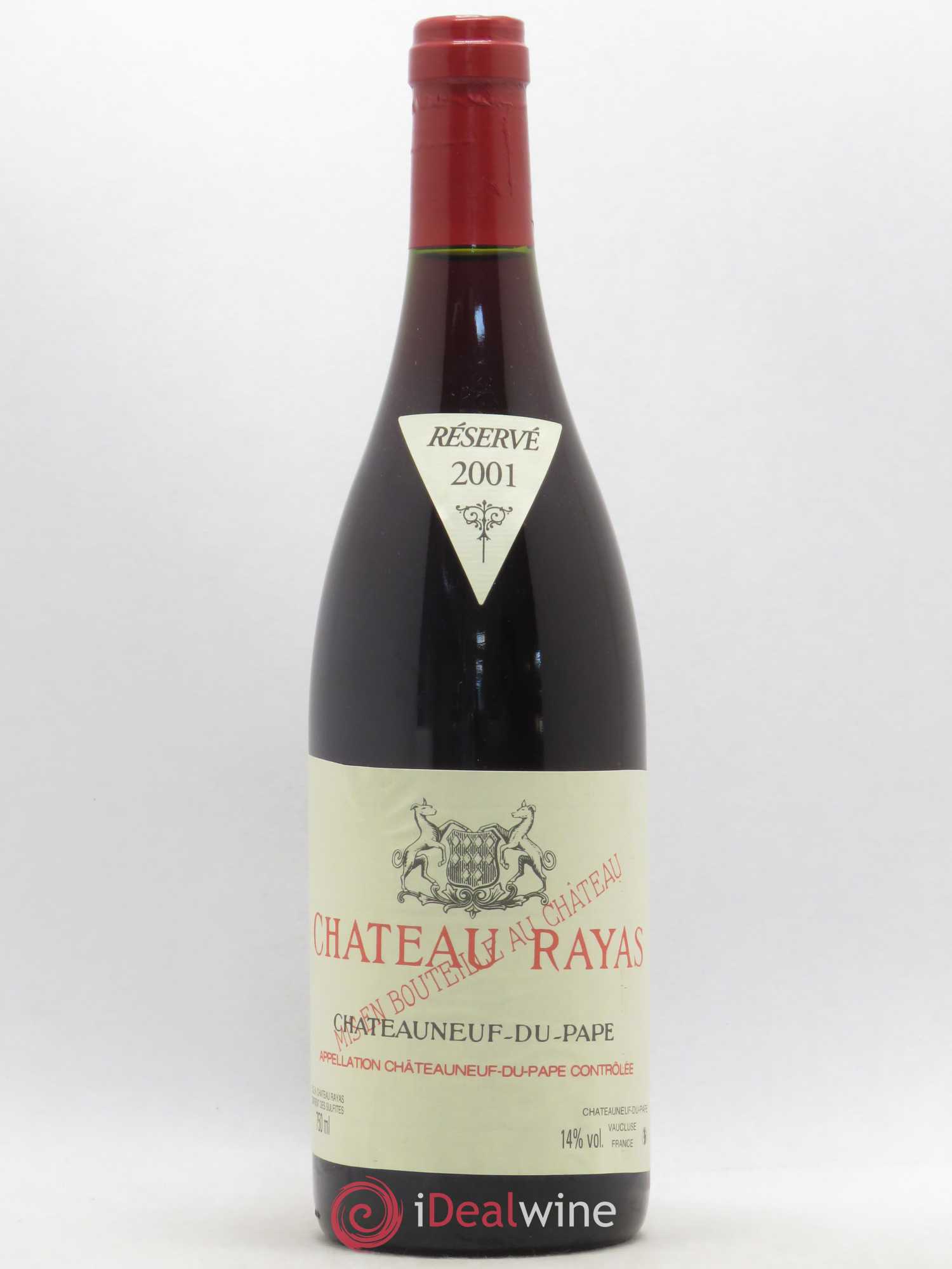 Châteauneuf-du-Pape Château Rayas Emmanuel Reynaud 2001 - Lot de 1 bouteille - 0