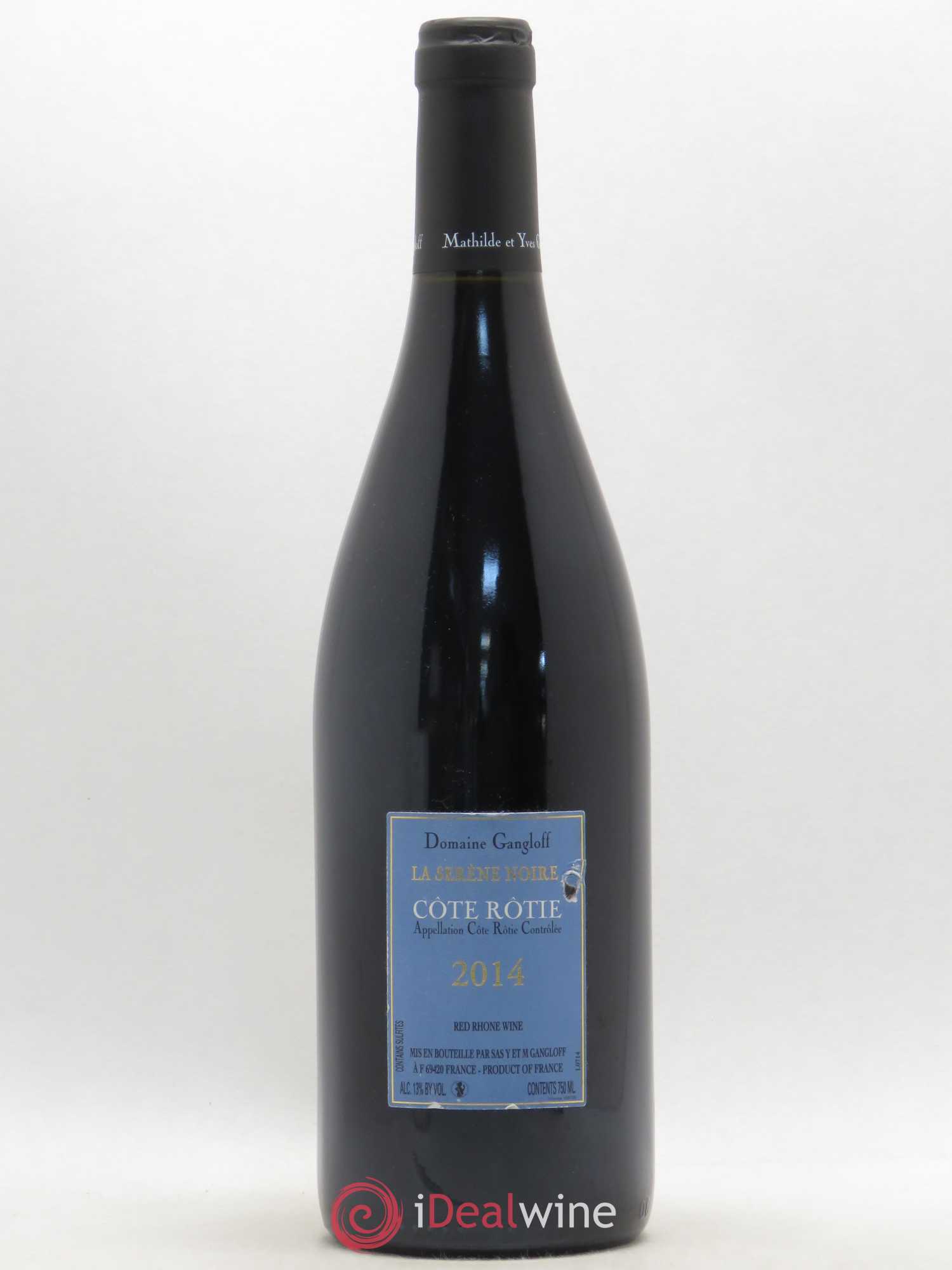 Côte-Rôtie La Sereine Noire Gangloff (Domaine) 2014 - Lot de 1 bouteille - 1