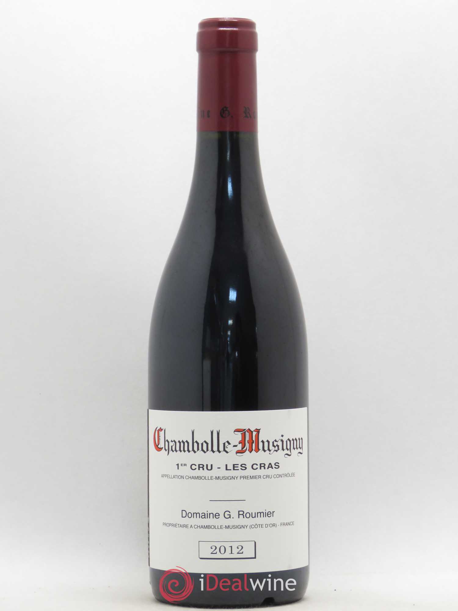 Chambolle-Musigny 1er Cru Les Cras Georges Roumier (Domaine) 2012 - Lot de 1 bouteille - 0
