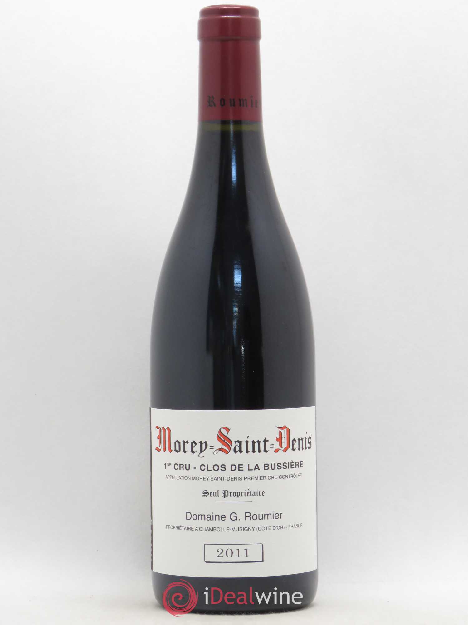 Morey-Saint-Denis 1er Cru Clos de la Bussière Georges Roumier (Domaine) 2011 - Lot de 1 bouteille - 0