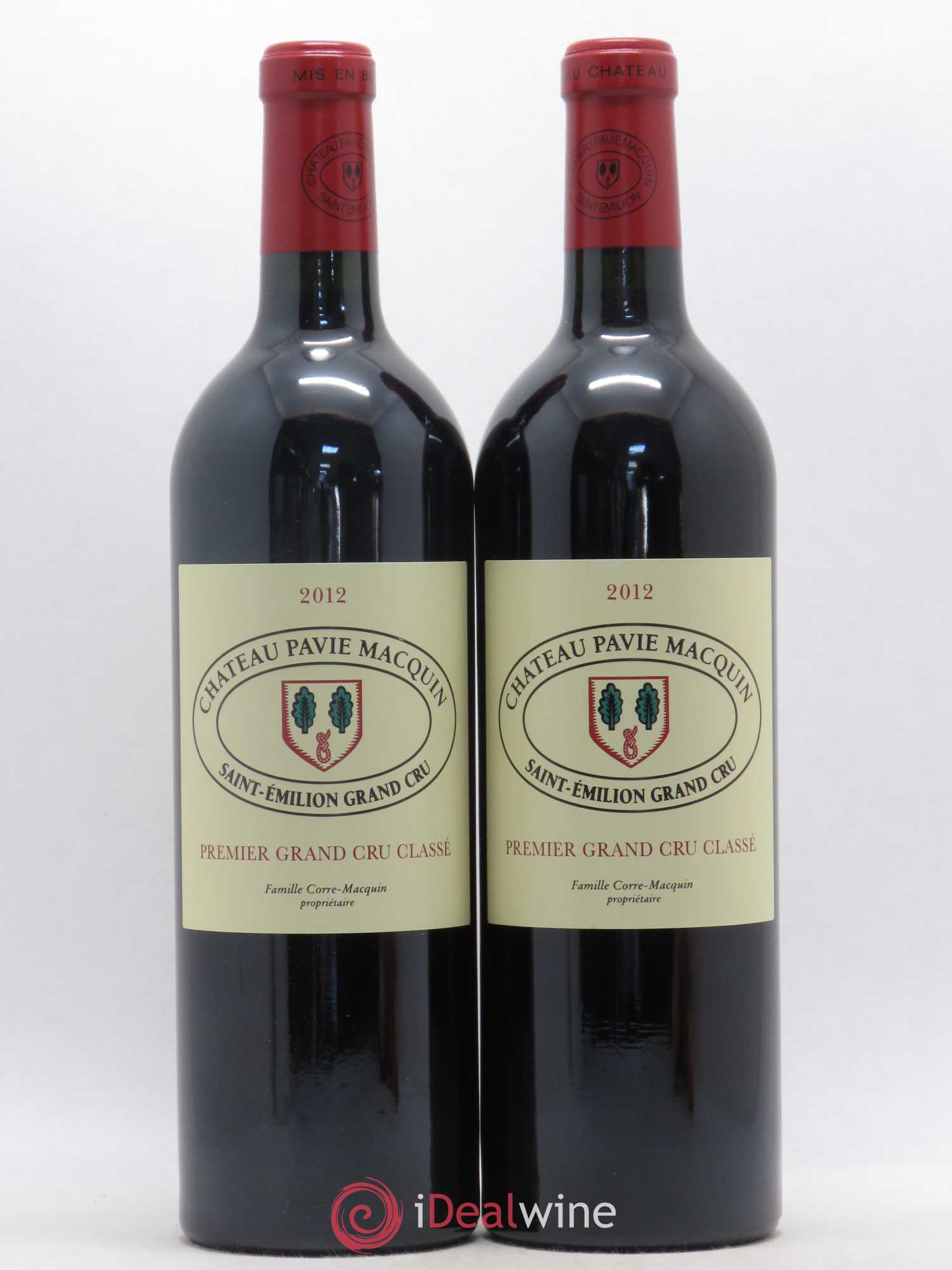 Château Pavie Macquin 1er Grand Cru Classé B 2012 - Lot de 2 bouteilles - 0