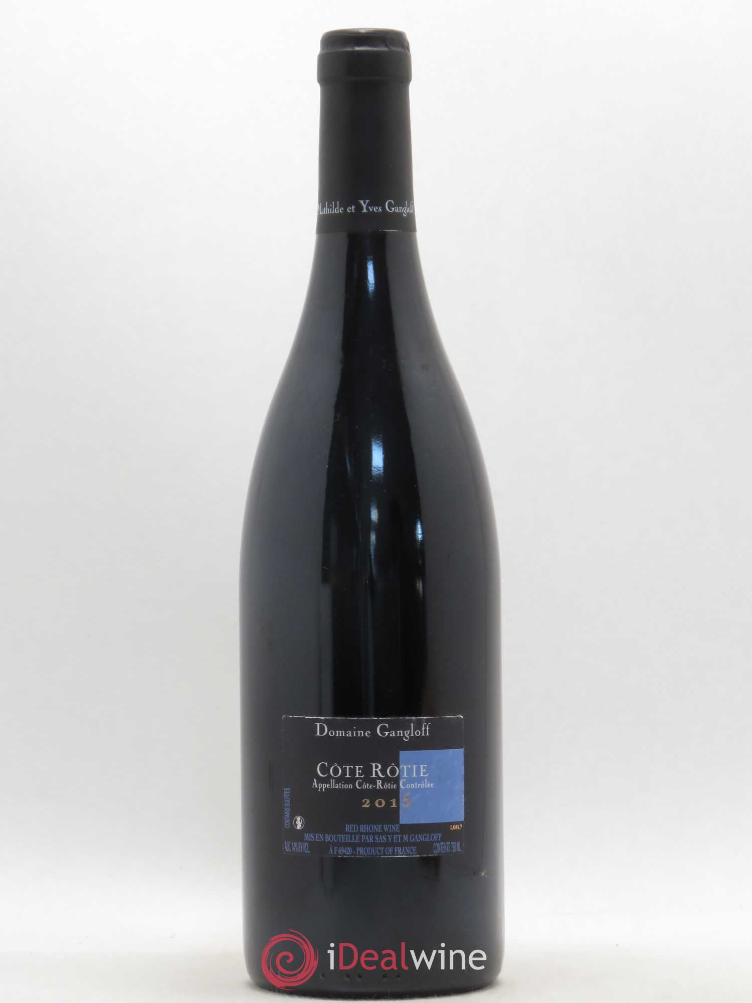 Côte-Rôtie La Barbarine Gangloff (Domaine) 2015 - Lot de 1 bouteille - 1