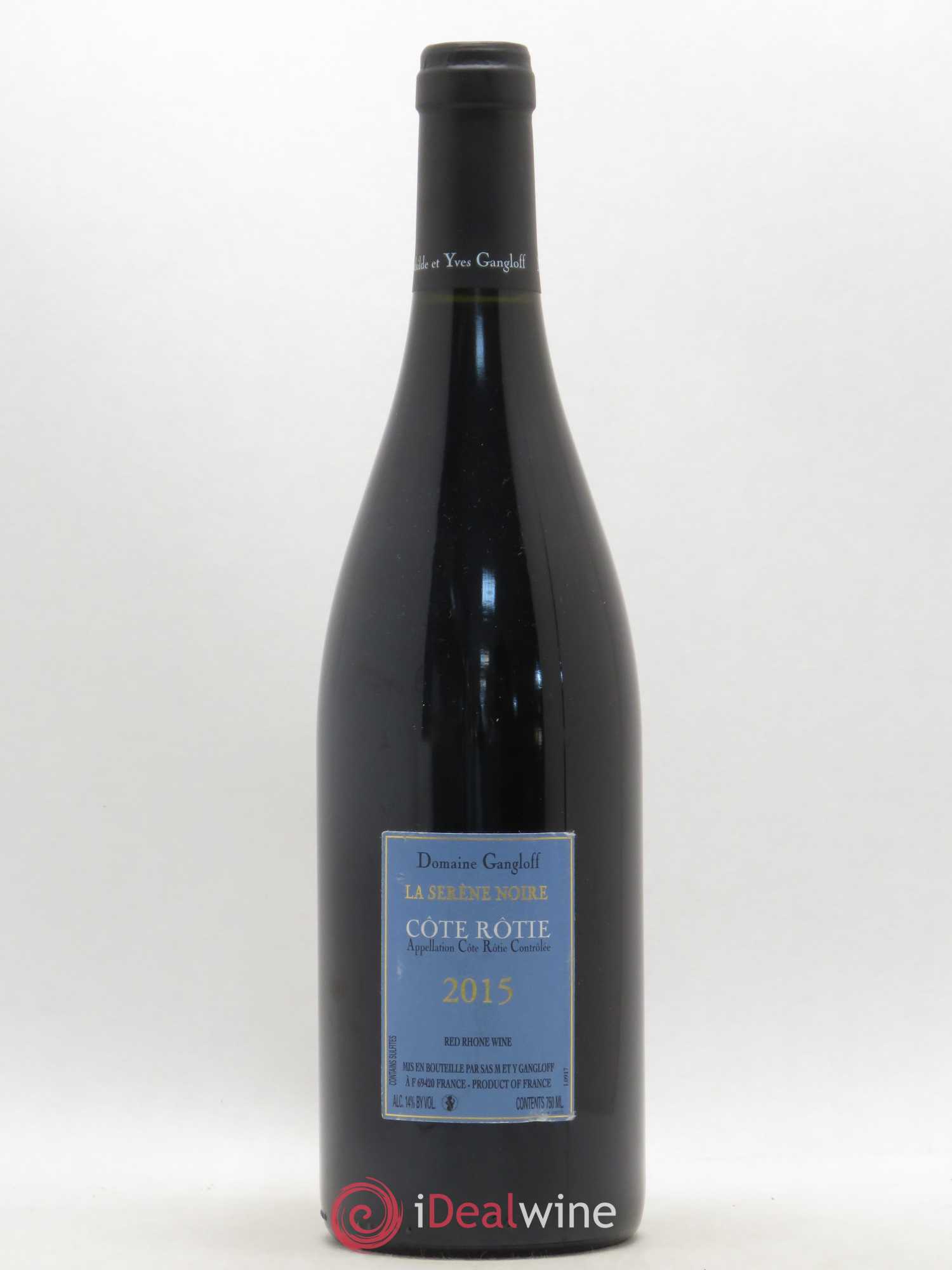 Côte-Rôtie La Sereine Noire Gangloff (Domaine) 2015 - Lot de 1 bouteille - 1