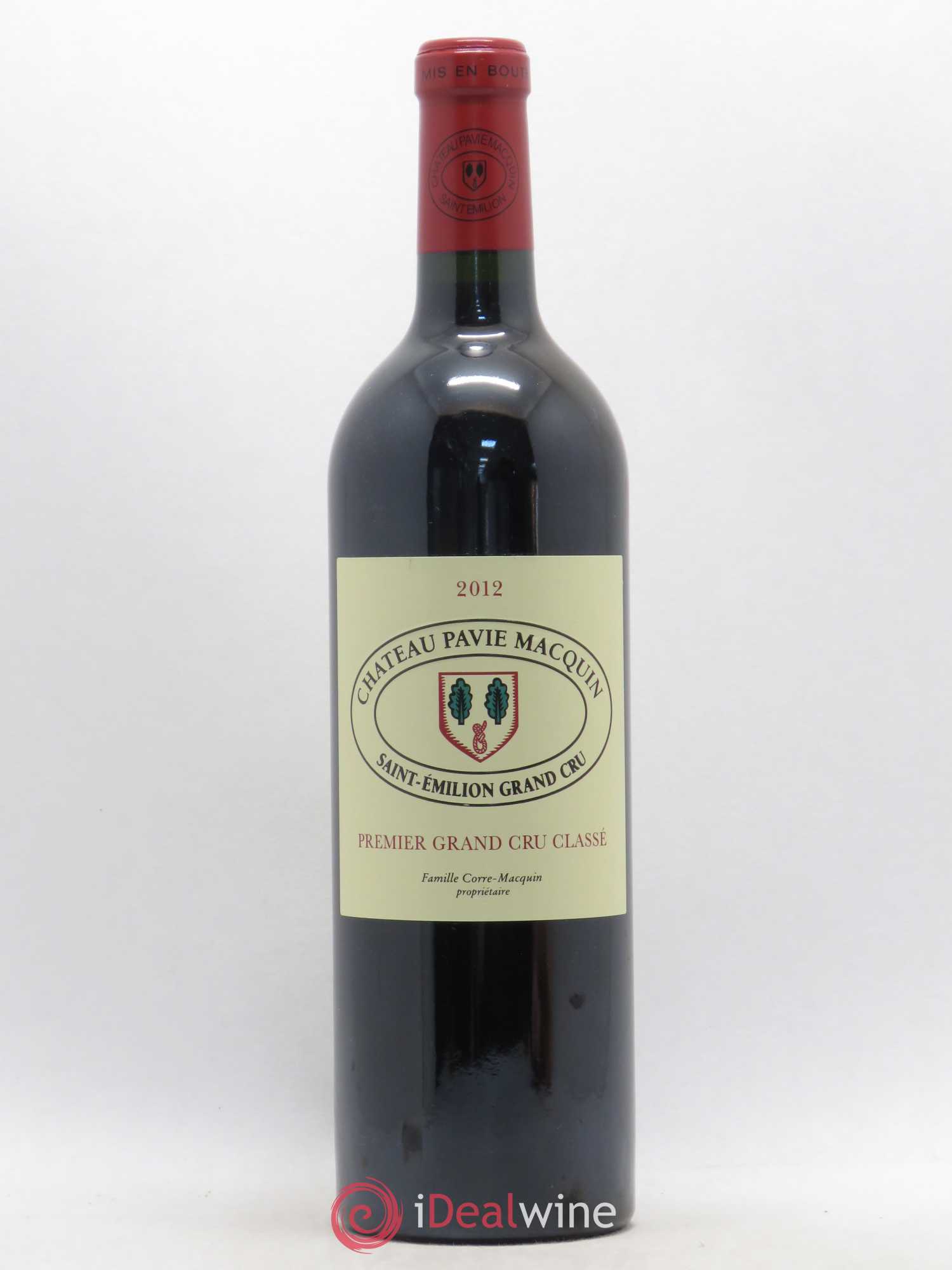 Château Pavie Macquin 1er Grand Cru Classé B 2012 - Lot de 1 bouteille - 0