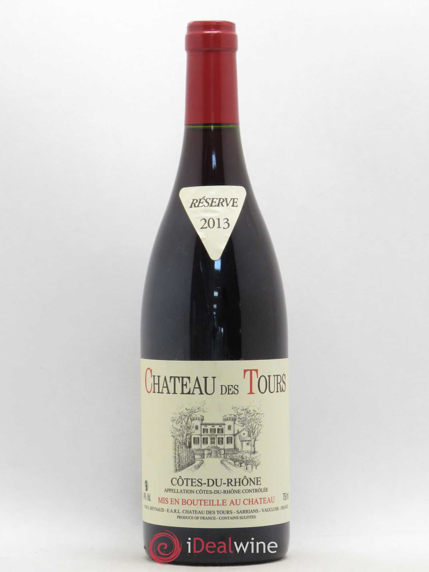 Côtes-du-Rhône Château des Tours Emmanuel Reynaud 2013 - Lot de 1 bouteille - 0