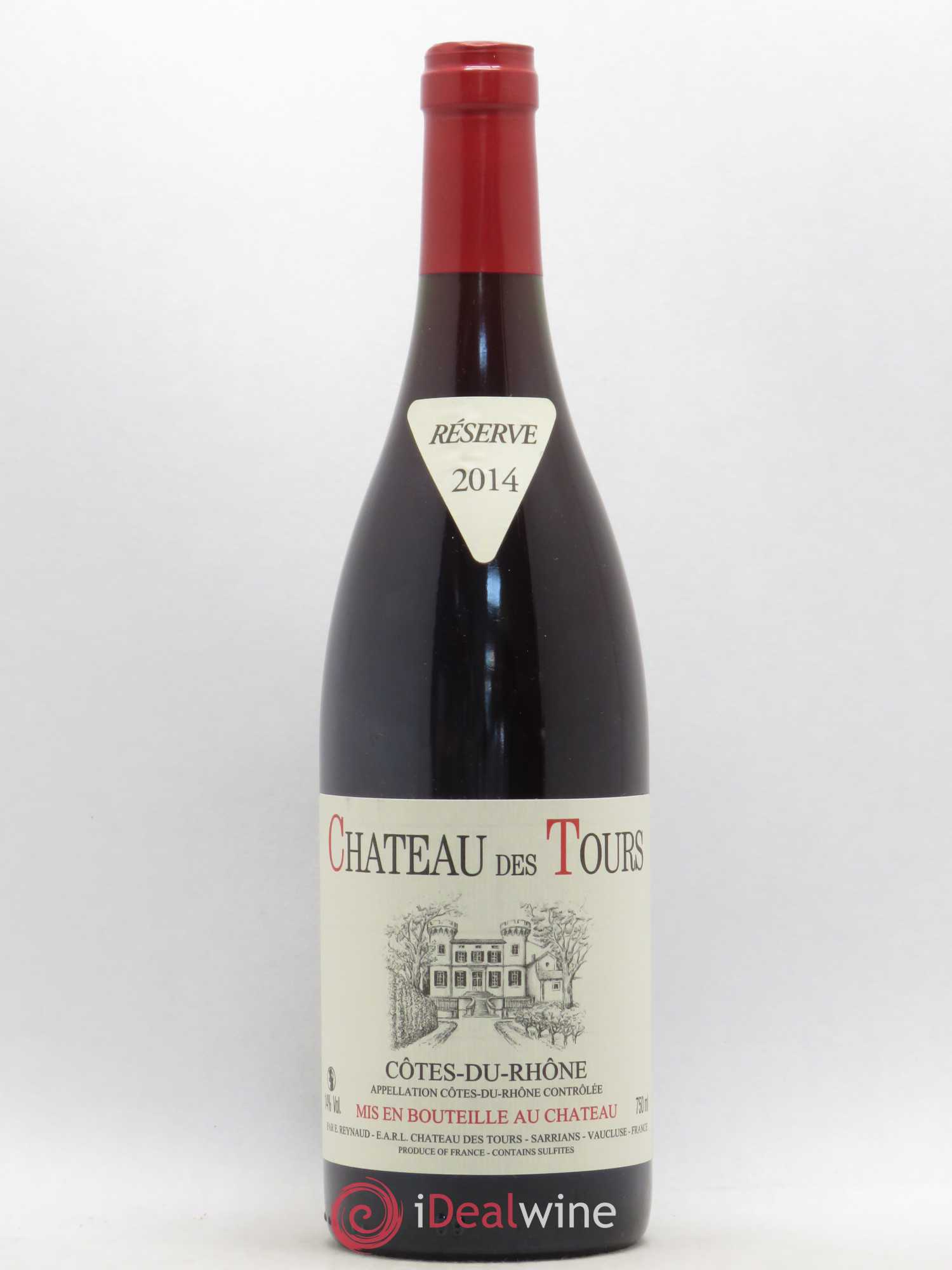 Côtes-du-Rhône Château des Tours Emmanuel Reynaud 2014 - Lot de 1 bouteille - 0