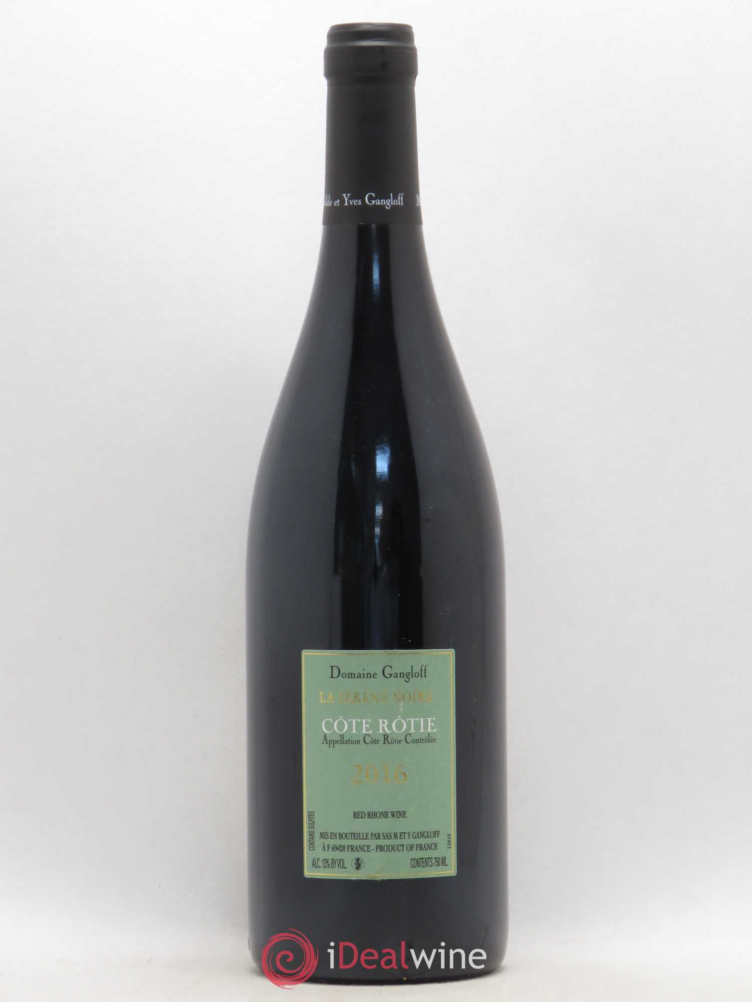 Côte-Rôtie La Sereine Noire Gangloff (Domaine) 2016 - Lot de 1 bouteille - 1