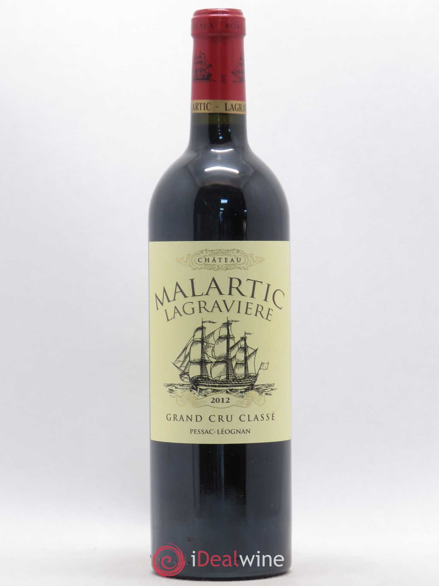 Château Malartic-Lagravière Cru Classé de Graves 2012 - Lot de 1 bouteille - 0