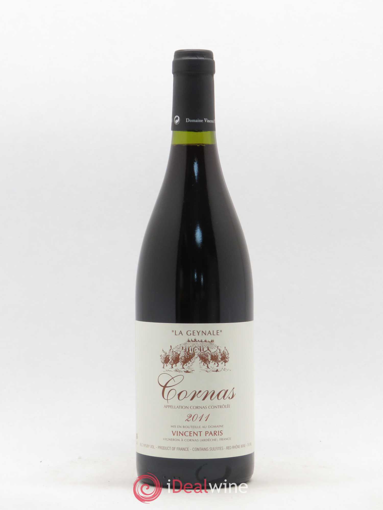 Cornas La Geynale Vincent Paris 2011 - Lot de 1 bouteille - 0