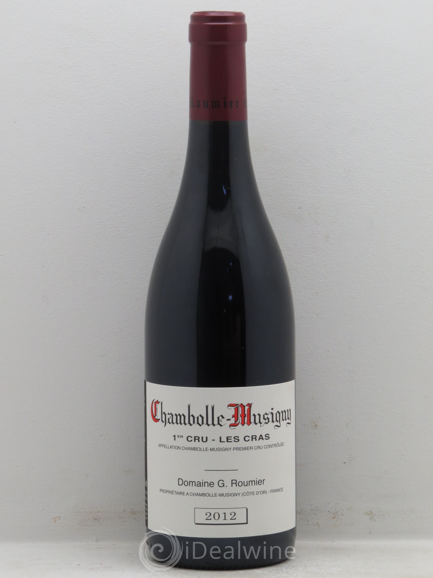 Chambolle-Musigny 1er Cru Les Cras Georges Roumier (Domaine) 2012 - Lot de 1 bouteille - 0
