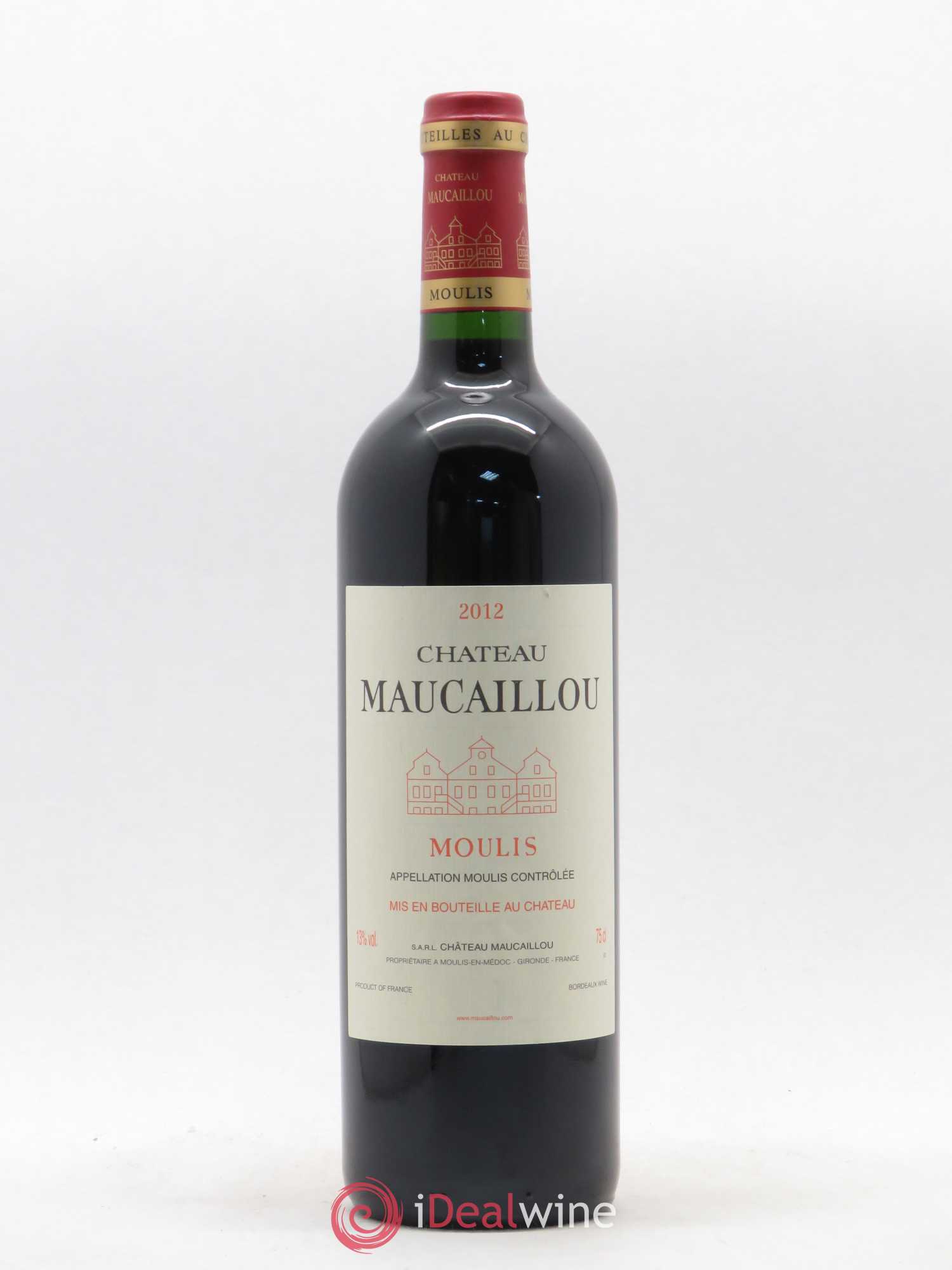Château Maucaillou (sans prix de réserve) 2012 - Lot de 1 bouteille - 0