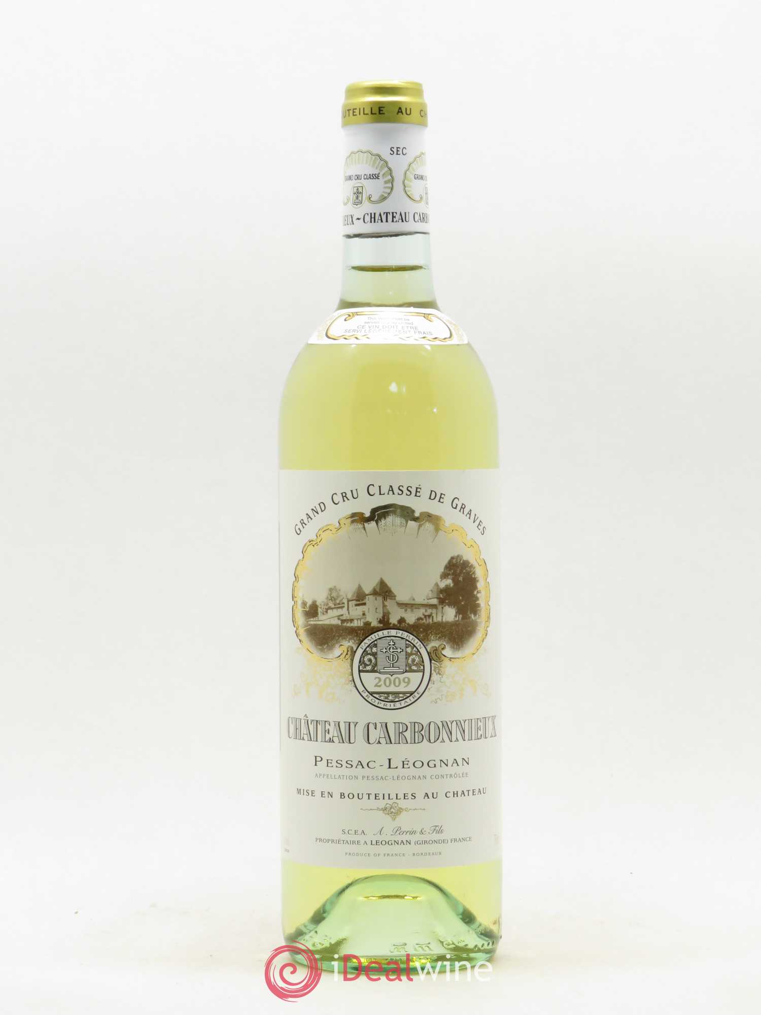 Château Carbonnieux Cru Classé de Graves 2009 - Lot de 1 bouteille - 0