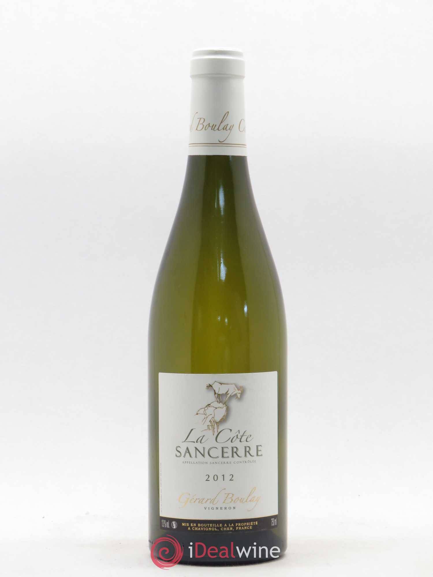 Sancerre La Côte Gérard Boulay 2012 - Lot de 1 bouteille - 0